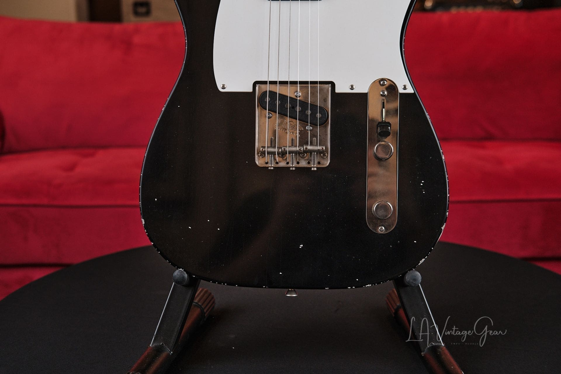 Xotic XTC-1 T-Style Relic’d Electric Guitar – Black Finish #3709 - One of Ten We Just Got In! - Image 5