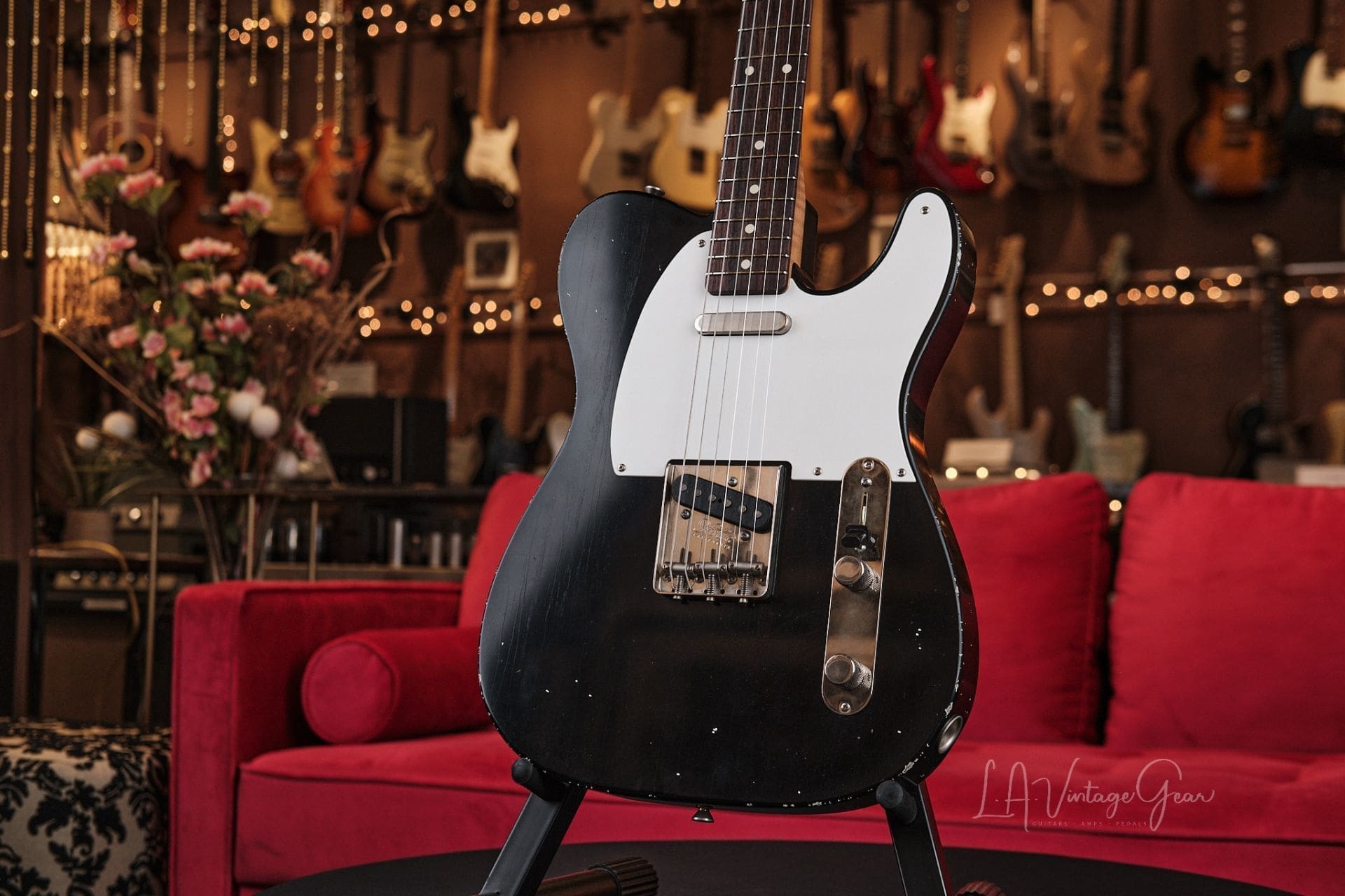 Xotic XTC-1 T-Style Relic’d Electric Guitar – Black Finish #3709 - One of Ten We Just Got In! - Image 2
