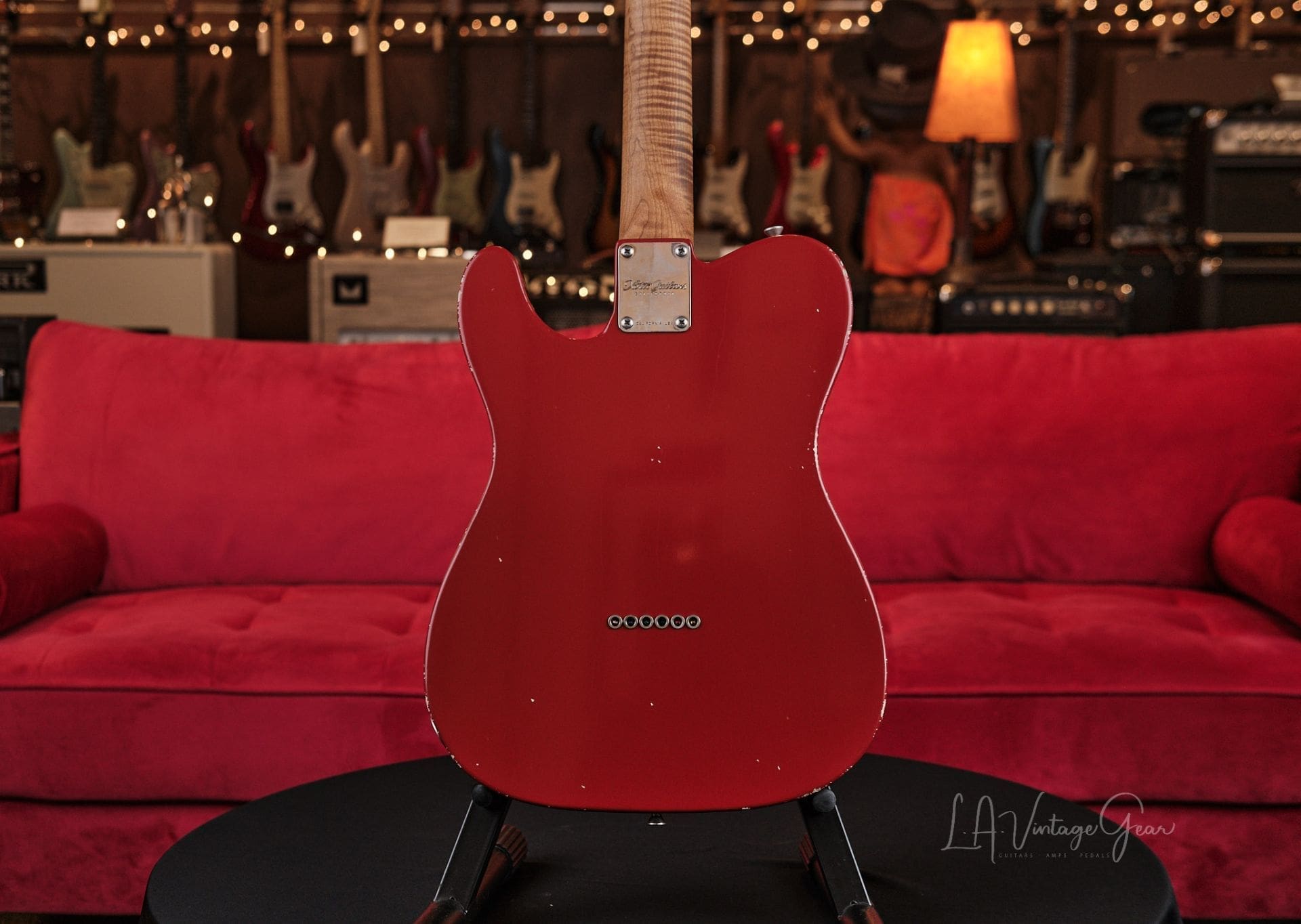 Xotic XTC-2 T-Style Relic'd Electric Guitar - Dakota Red Finish #3711- New Build! - Image 8