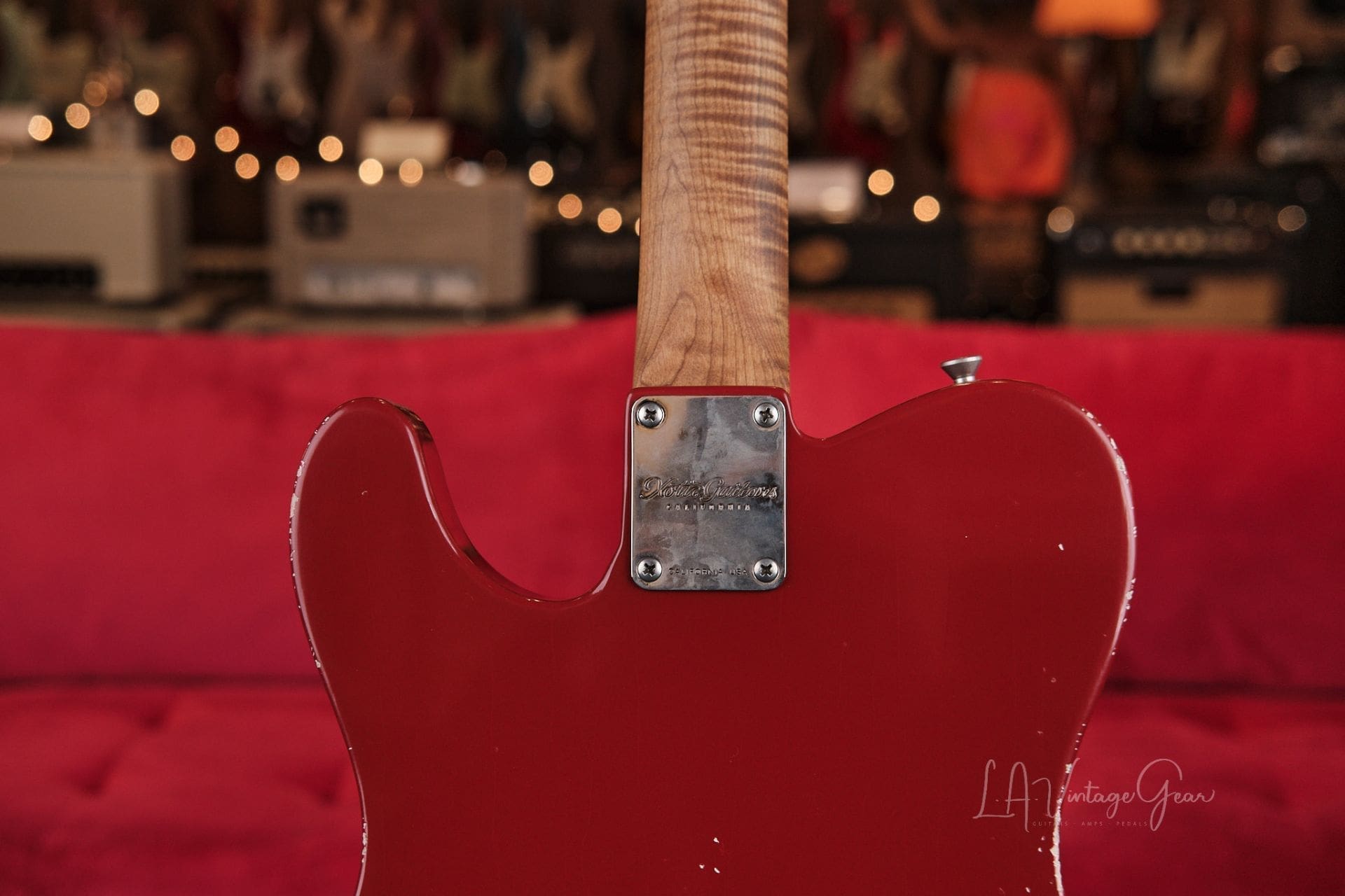 Xotic XTC-2 T-Style Relic'd Electric Guitar - Dakota Red Finish #3711- New Build! - Image 9