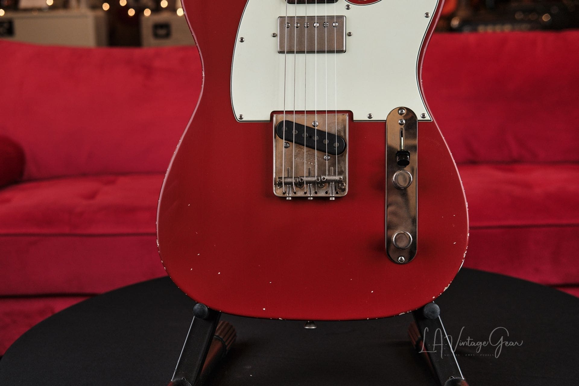 Xotic XTC-2 T-Style Relic'd Electric Guitar - Dakota Red Finish #3711- New Build! - Image 5
