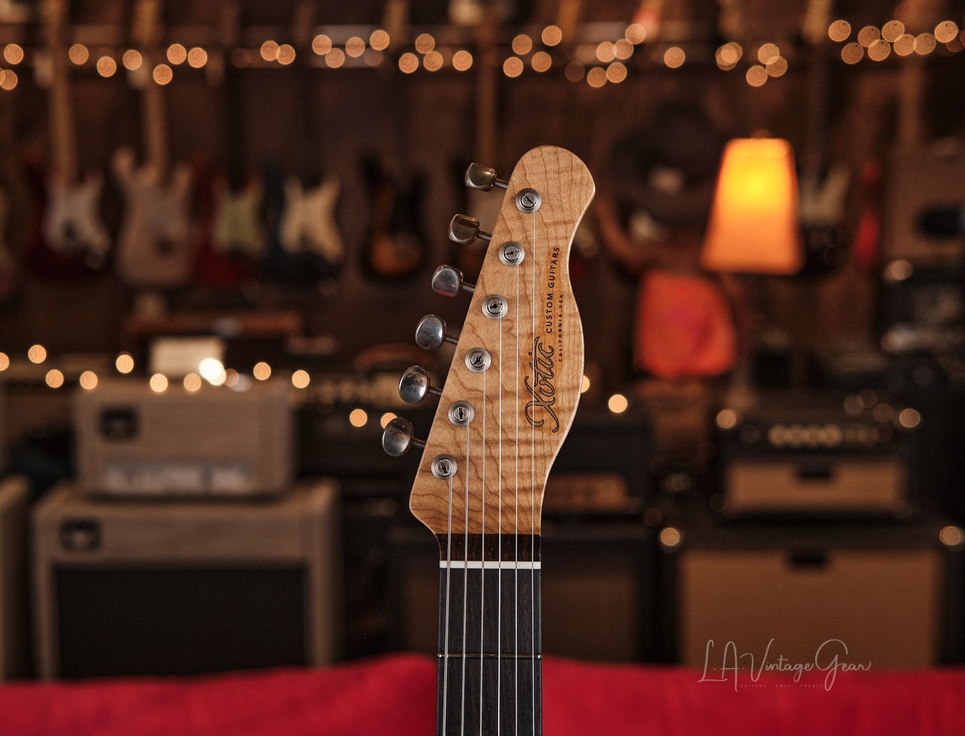 Xotic XTC-2 T-Style Relic'd Electric Guitar - Dakota Red Finish #3711- New Build! - Image 6