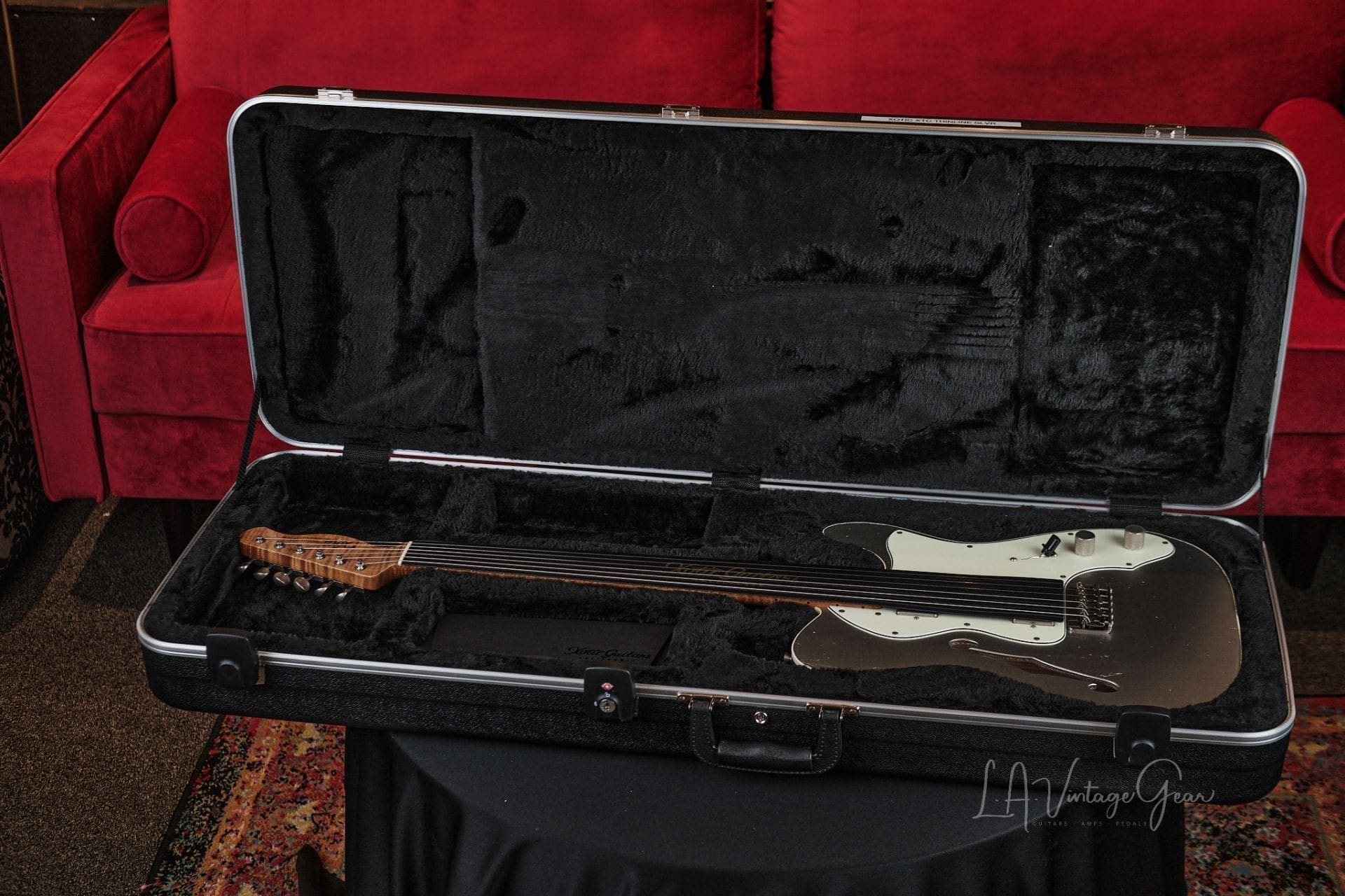 Xotic XTC-TL T-Style Relic'd Electric Guitar - Silver Metallic Finish Double Bound Thinline #3706- One of Ten We Just Got In! - Image 13