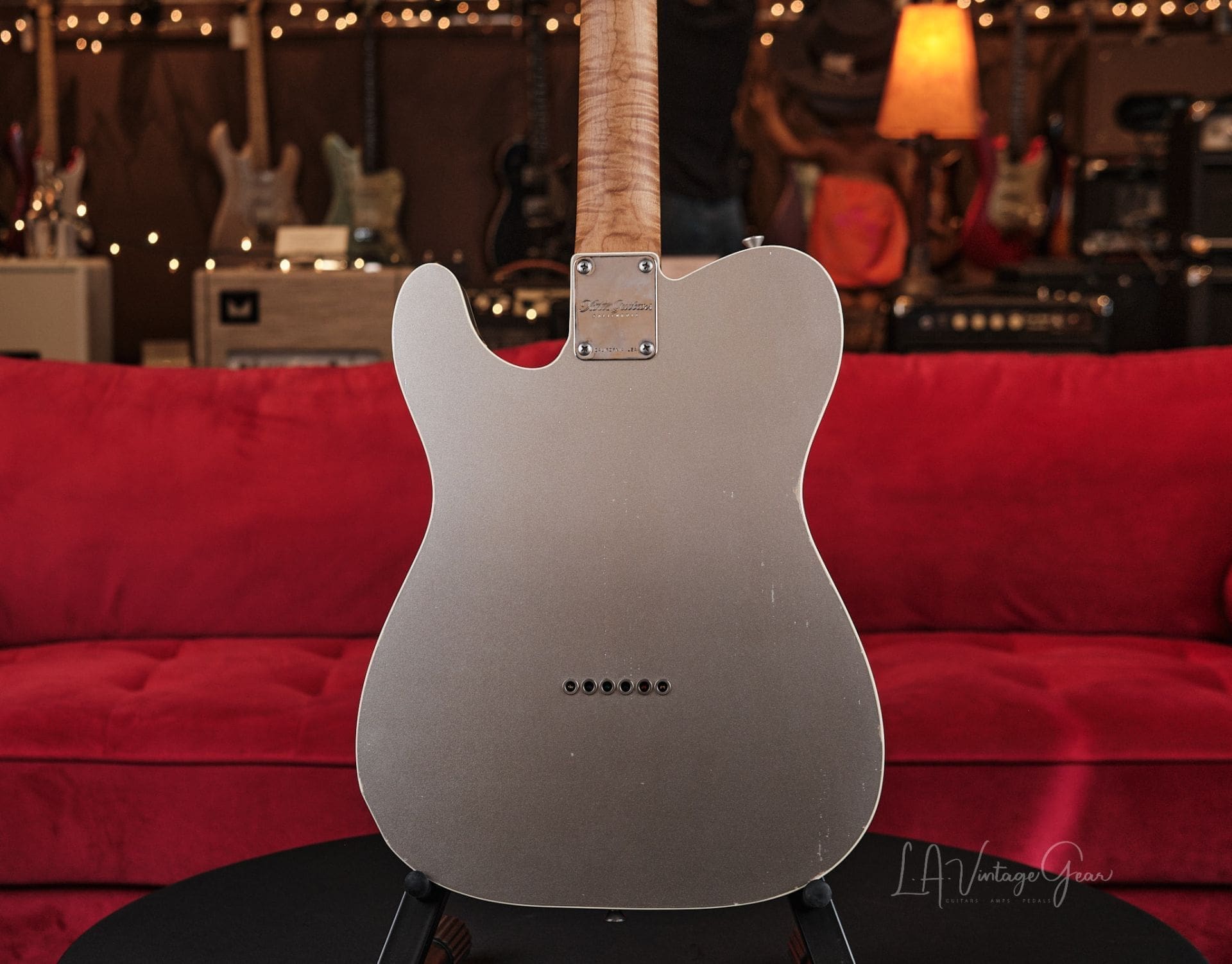 Xotic XTC-TL T-Style Relic'd Electric Guitar - Silver Metallic Finish Double Bound Thinline #3706- One of Ten We Just Got In! - Image 9