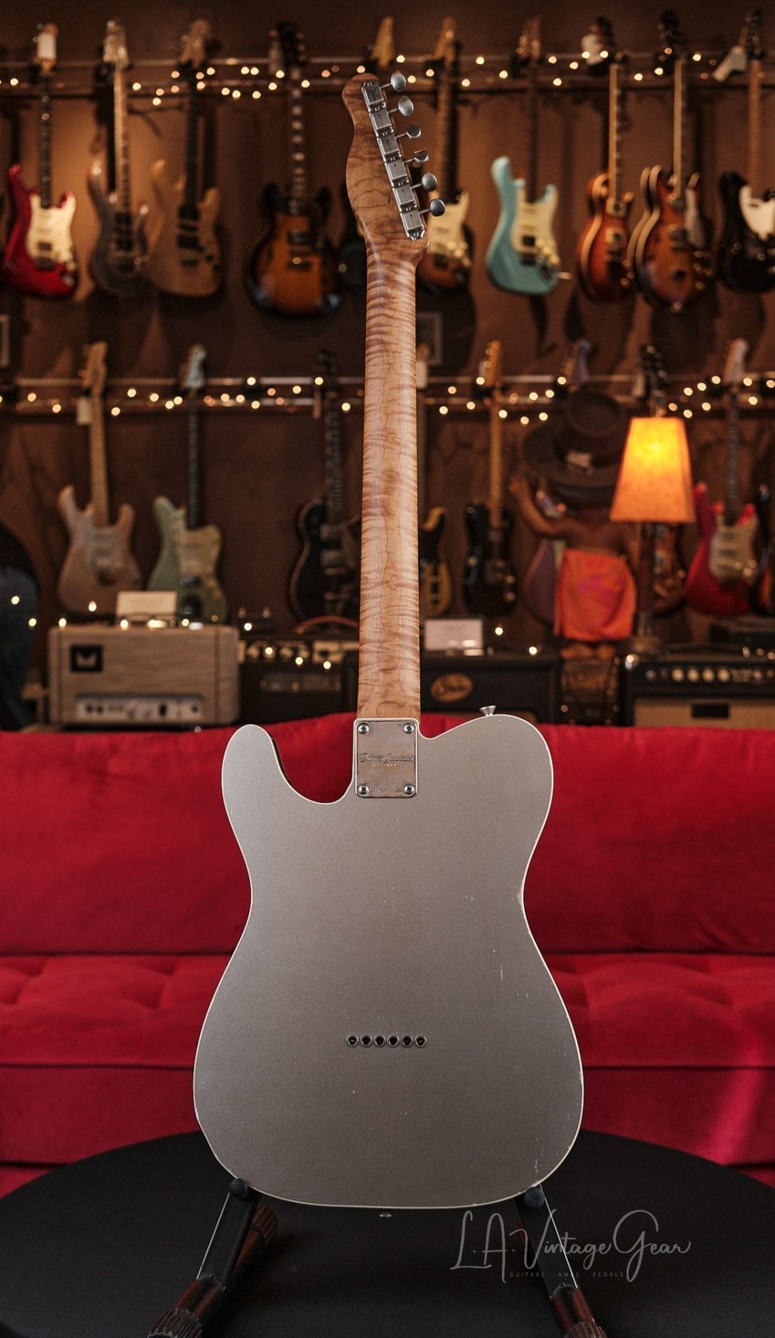 Xotic XTC-TL T-Style Relic'd Electric Guitar - Silver Metallic Finish Double Bound Thinline #3706- One of Ten We Just Got In! - Image 8