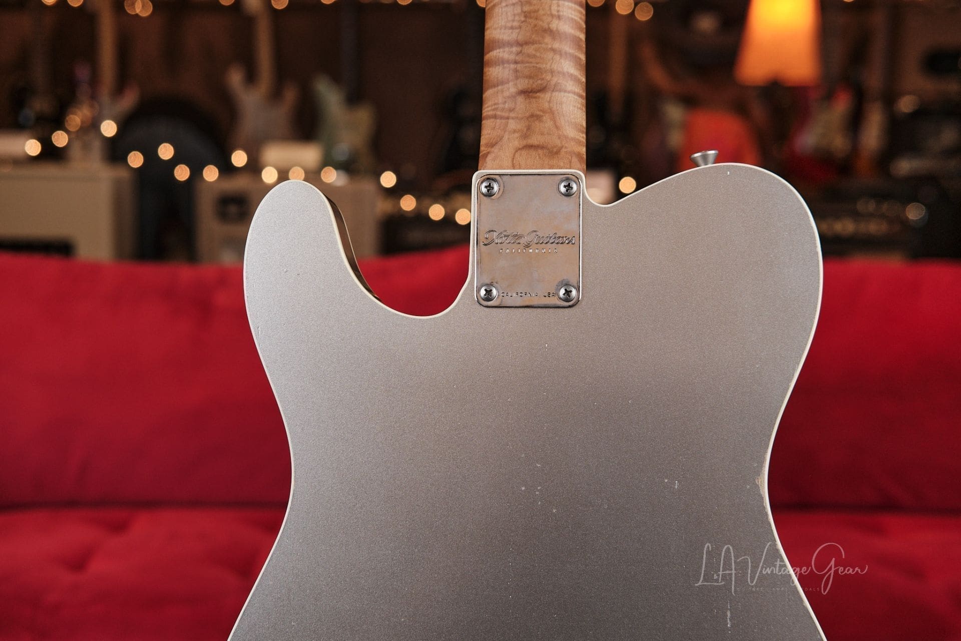 Xotic XTC-TL T-Style Relic'd Electric Guitar - Silver Metallic Finish Double Bound Thinline #3706- One of Ten We Just Got In! - Image 10