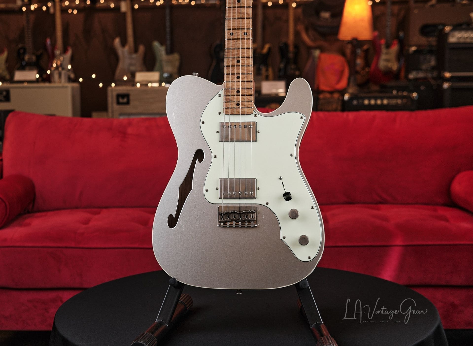 Xotic XTC-TL T-Style Relic'd Electric Guitar - Silver Metallic Finish Double Bound Thinline #3706- One of Ten We Just Got In! - Image 3