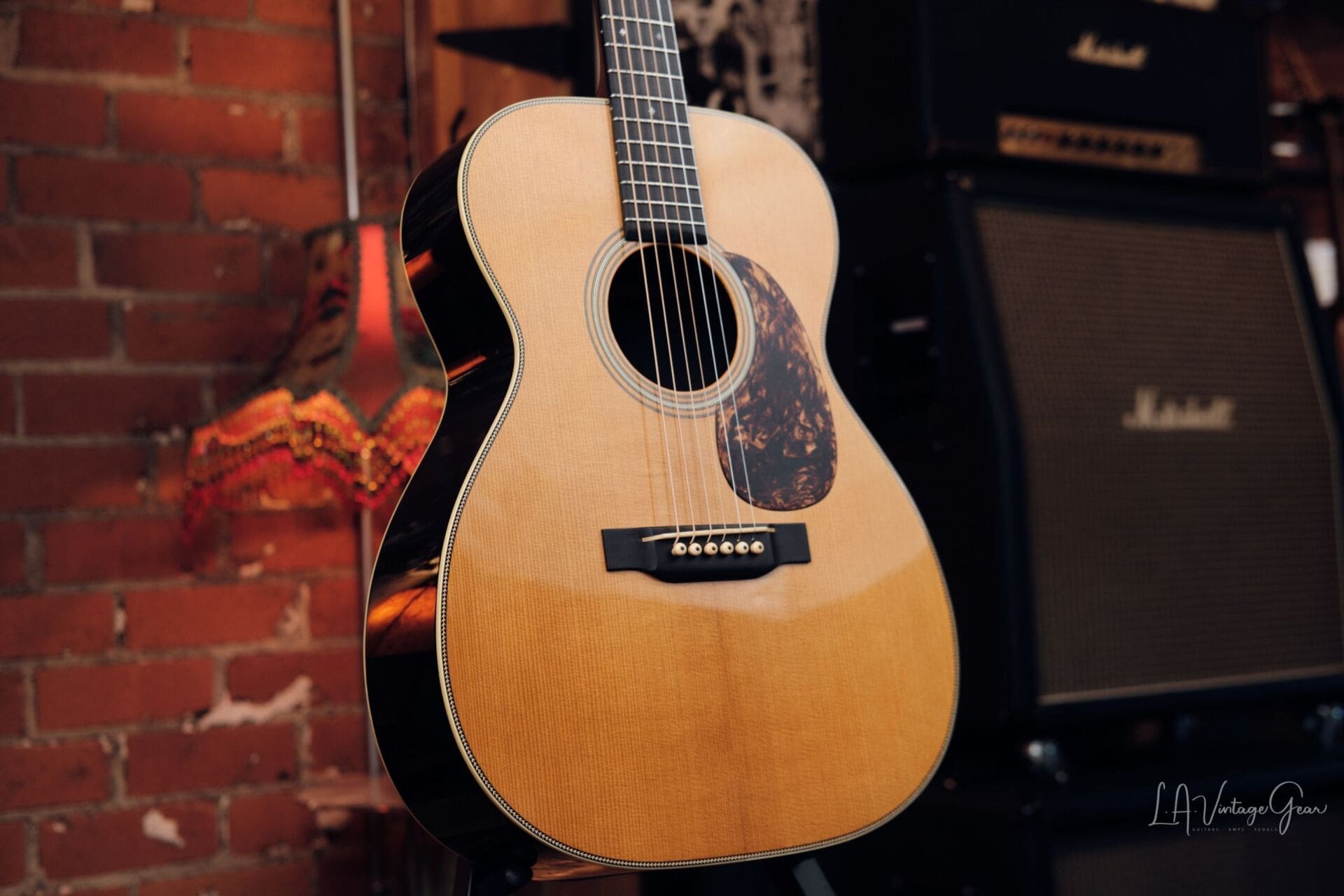 Pre War Guitars Co. "OM" Model Acoustic Guitar - Brazillian Rosewood Back & Sides! Brand New & In Stock! - Image 2