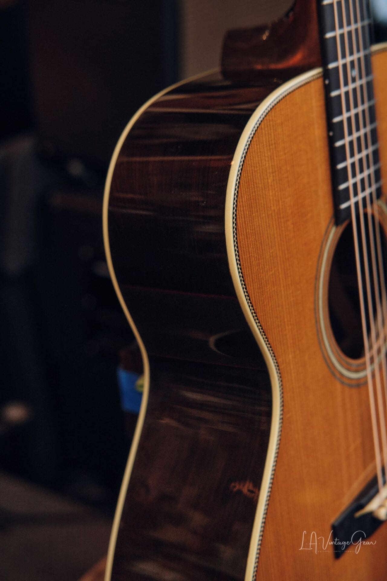 Pre War Guitars Co. "OM" Model Acoustic Guitar - Brazillian Rosewood Back & Sides! Brand New & In Stock! - Image 3