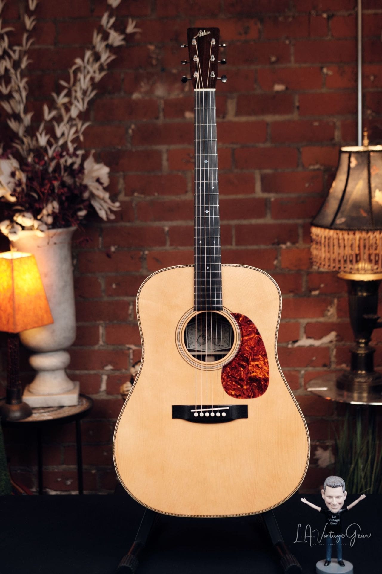 Atkin D-37PW 'Pre War' Dreadnaught - Baked Adirondack with Madagascar Rosewood!