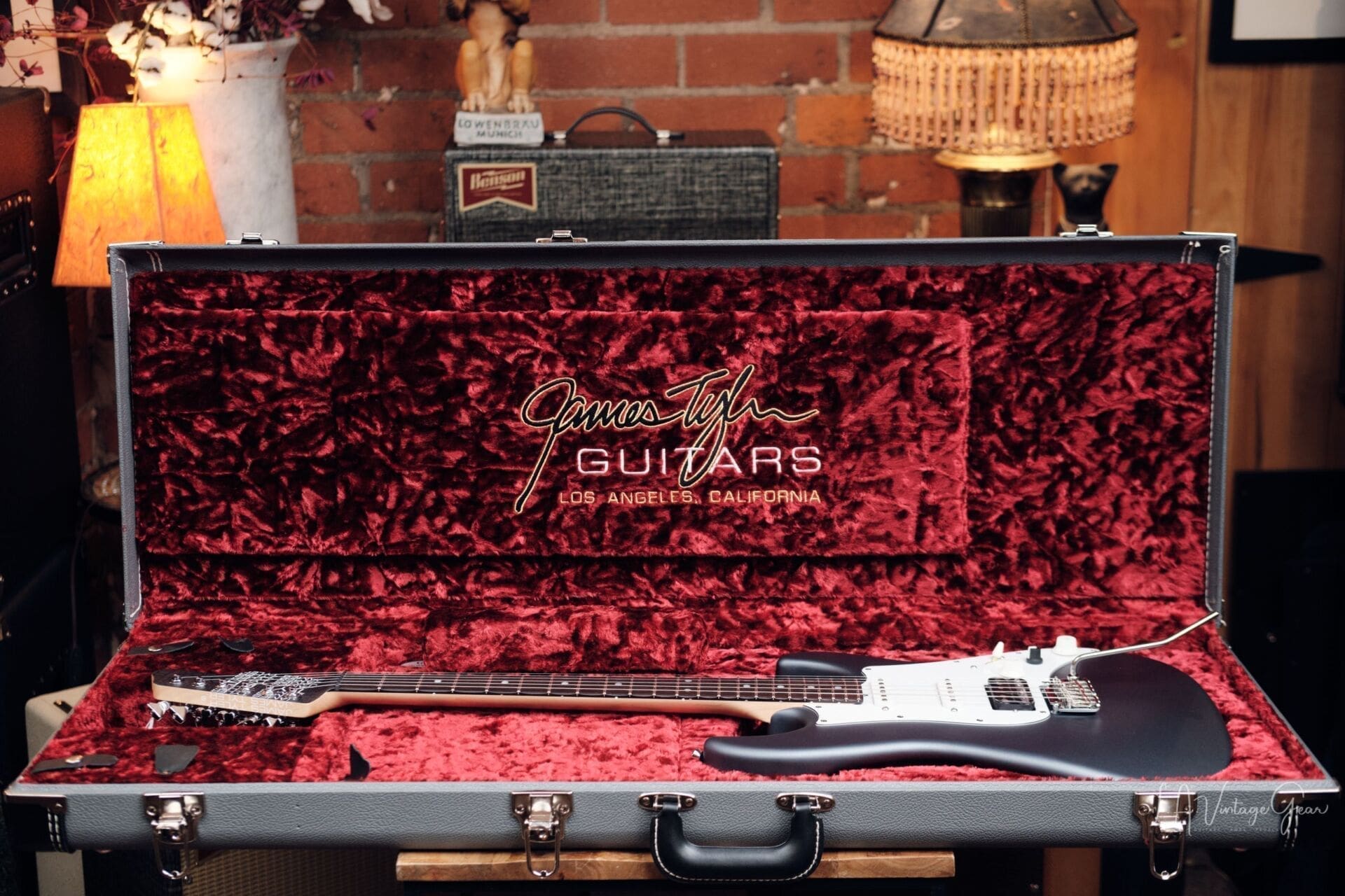 James Tyler Studio Elite HD Electric Guitar - New in Matte Charcoal Frost Metallic! - Image 10