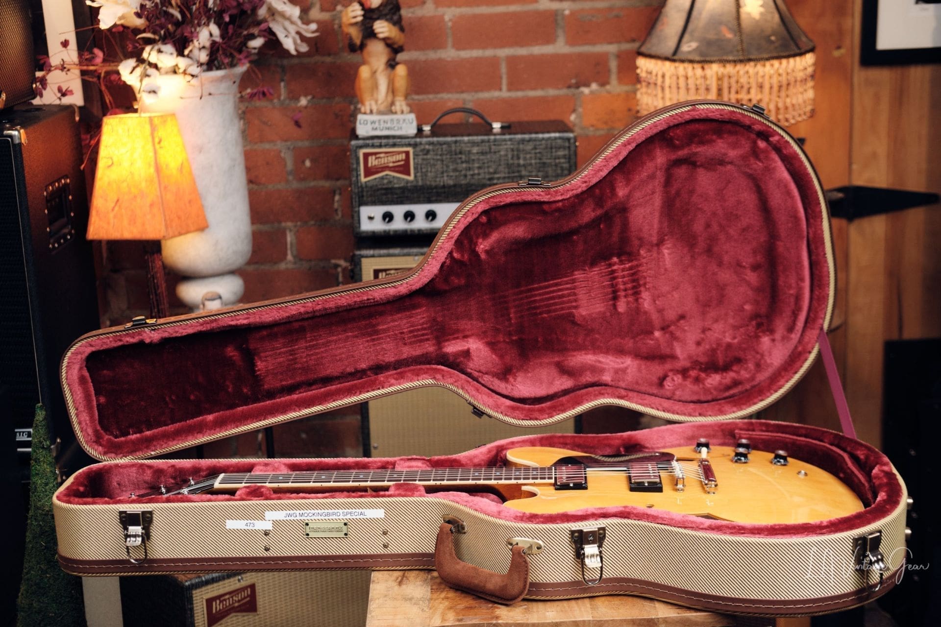 Josh Williams Guitars Mockingbird Special #473 - In A Natural Finish! - Image 11