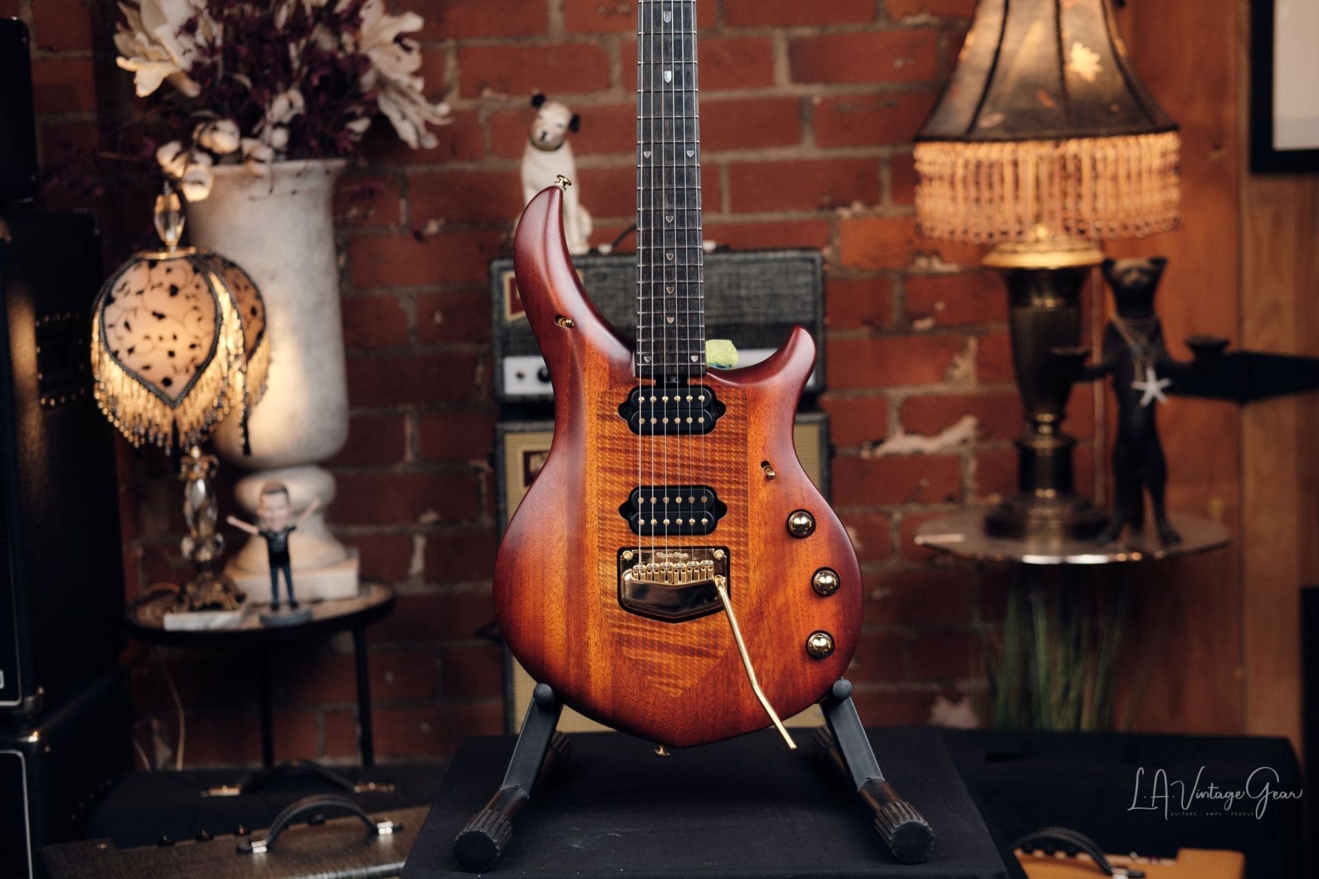 Ernie Ball Music Man Artisan Majesty Marrone - Mint! - Image 2