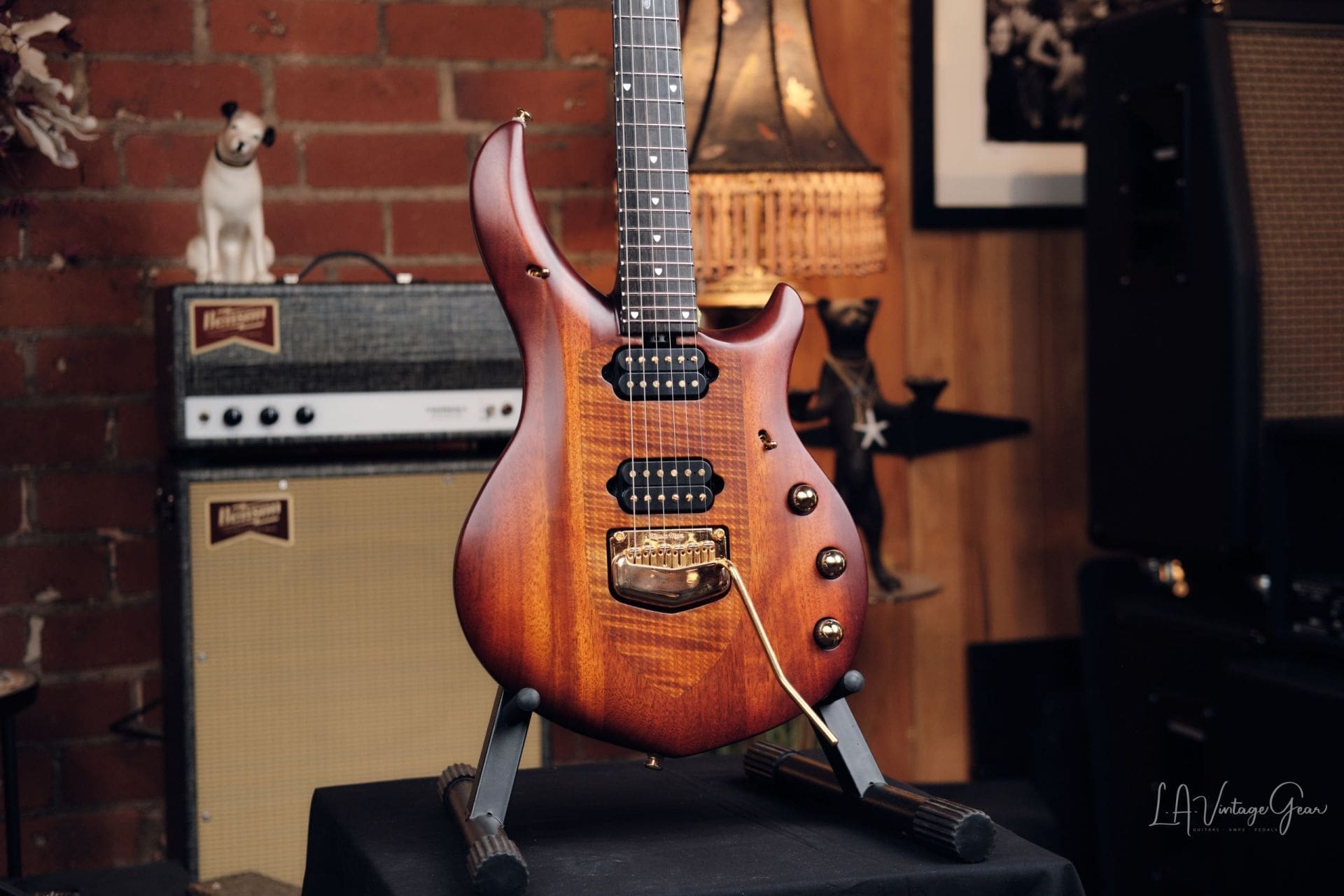 Ernie Ball Music Man Artisan Majesty Marrone - Mint! - Image 4
