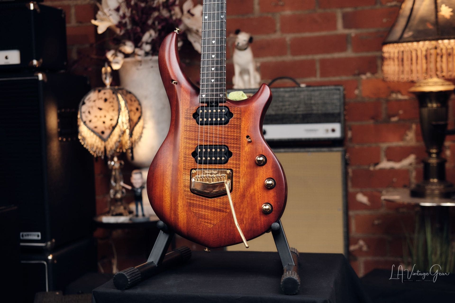 Ernie Ball Music Man Artisan Majesty Marrone - Mint! - Image 3