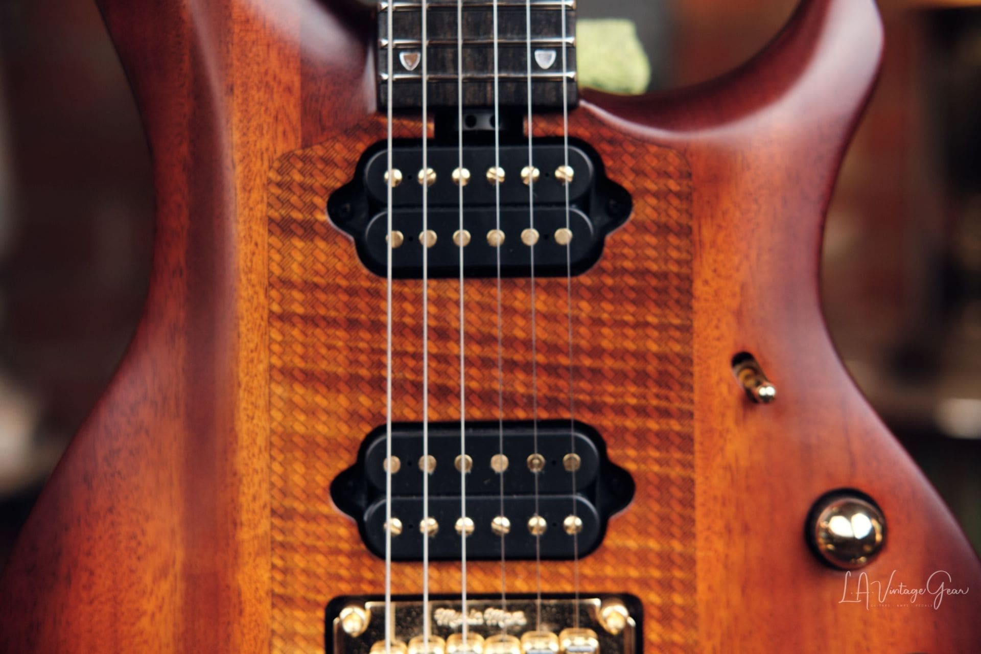 Ernie Ball Music Man Artisan Majesty Marrone - Mint! - Image 5