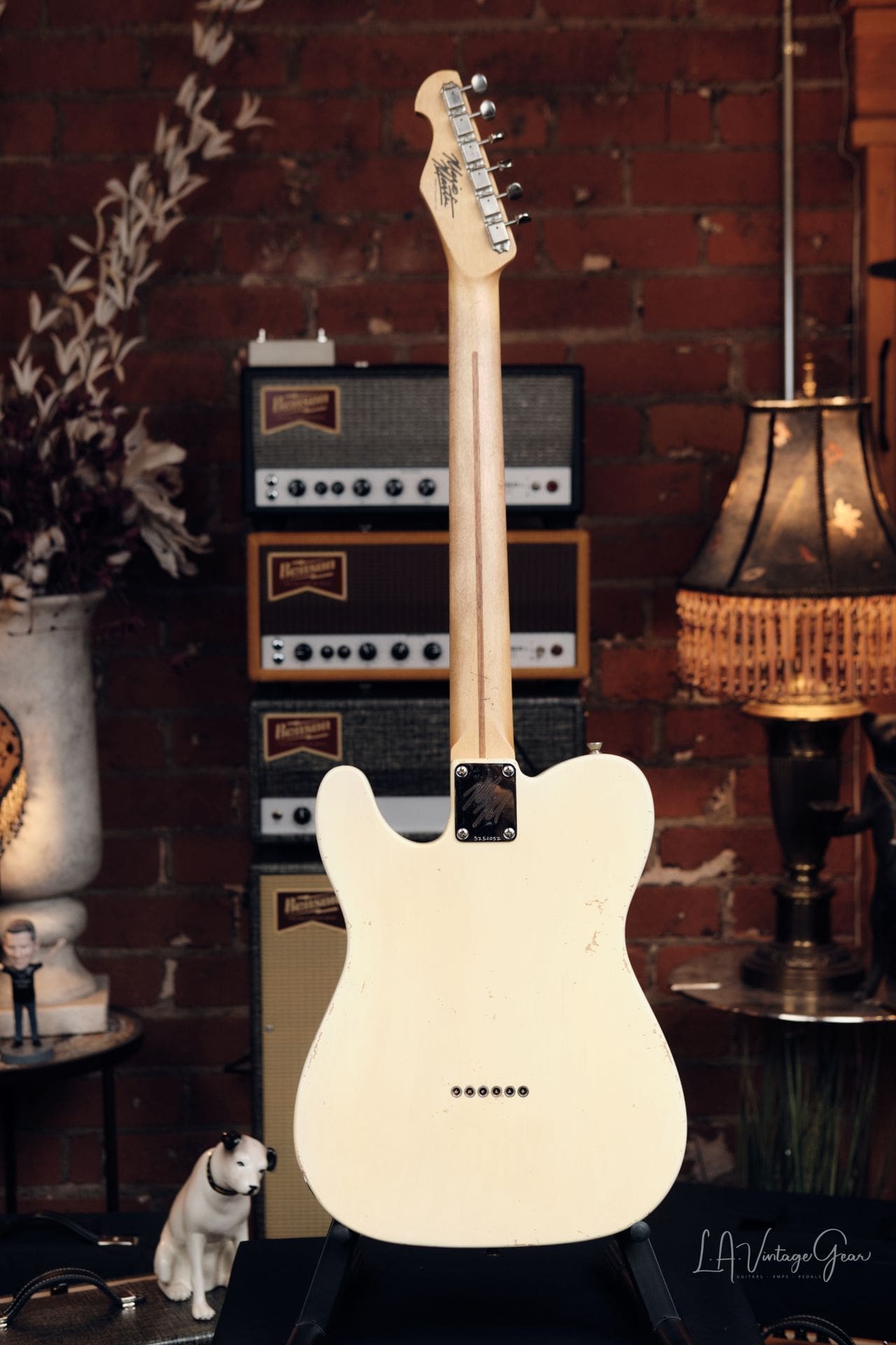 Mario Martin "Model T" Electric Guitar - Relic'd Blonde Finish & Lollar Pickups! - Image 6
