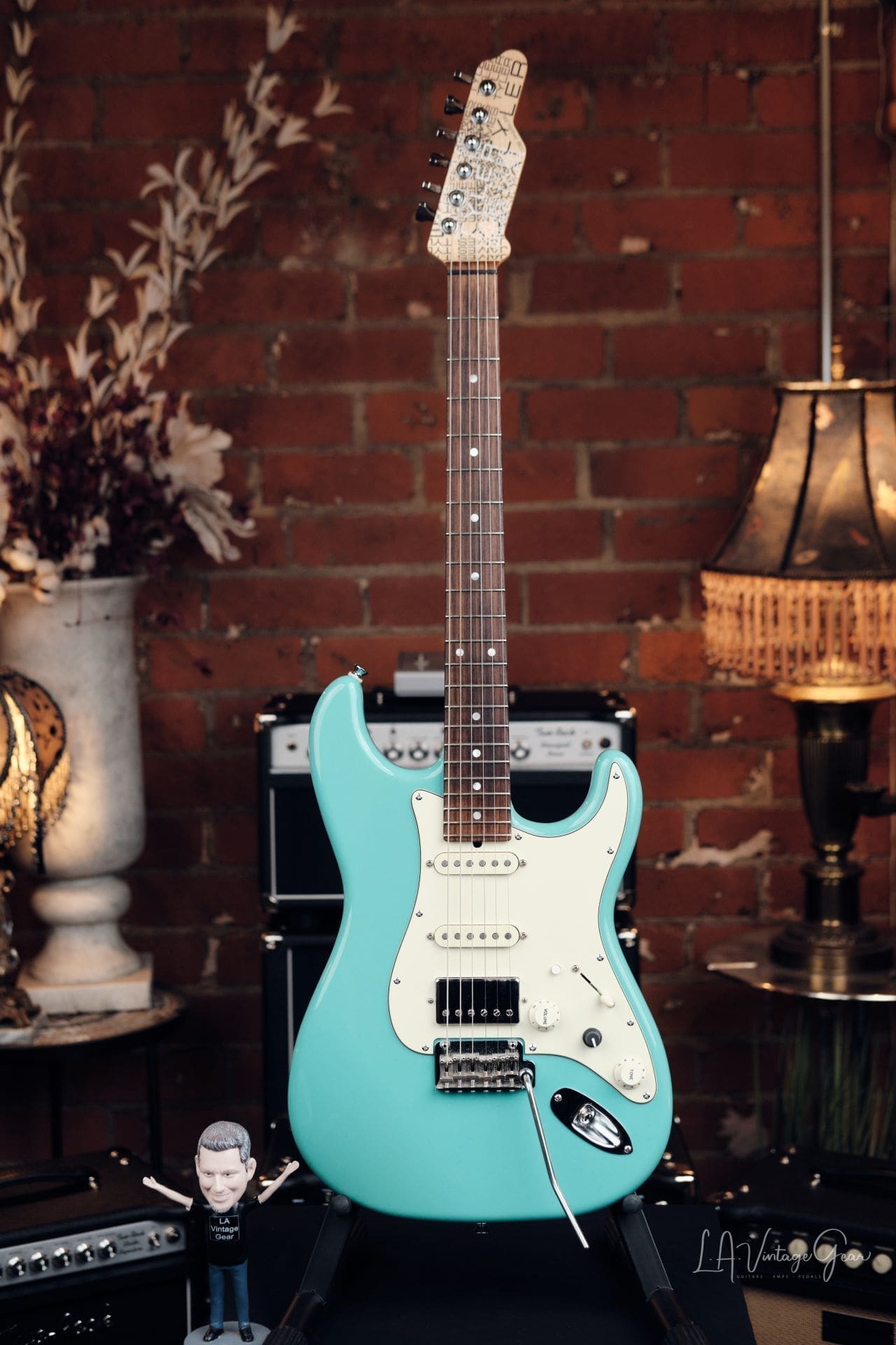 James Tyler LA Studio Classic Electric Guitar - Ocean Turquoise with Mid Boost!