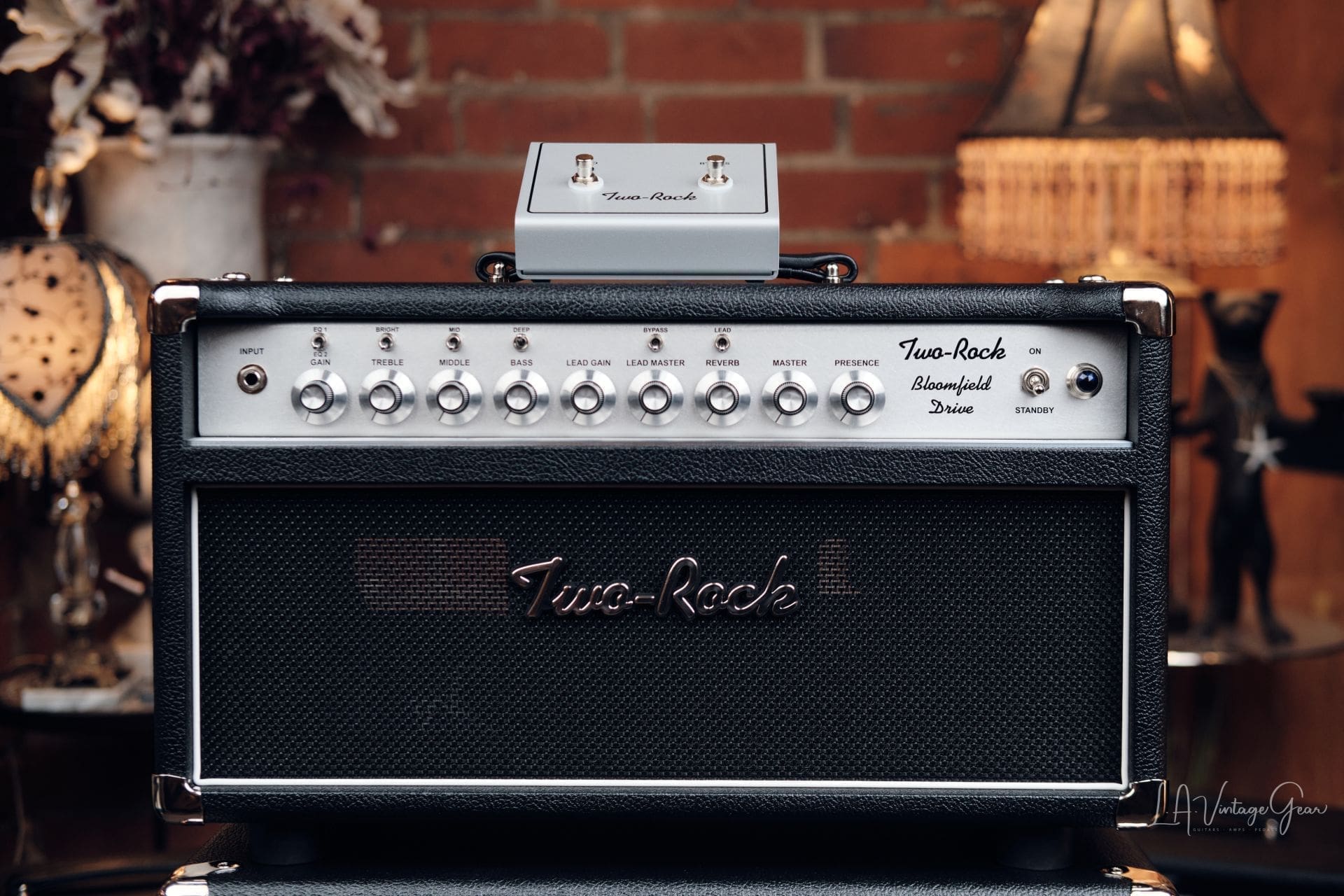 Two Rock Bloomfield Drive 100/50 Watt Head and 2x12 Cabinet - Brand New! - Image 2