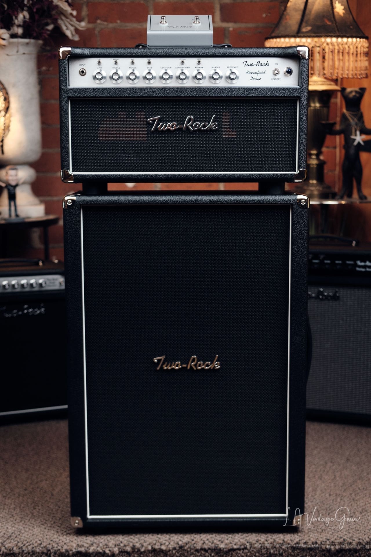 Two Rock Bloomfield Drive 100/50 Watt Head and 2x12 Cabinet - Brand New!