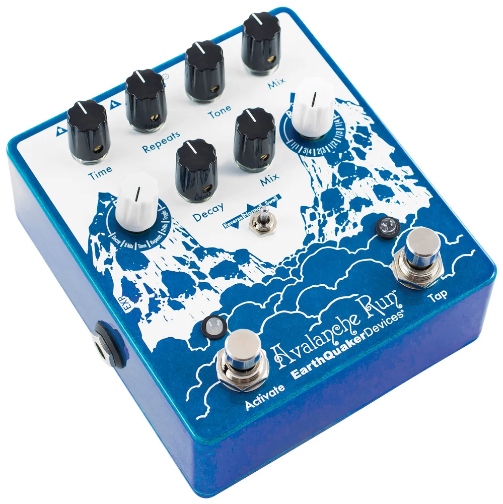 Earthquaker Devices Avalanche Run V2 Reverb Delay Guitar Effects Pedal - Stereo Delay and Reverb! - Image 4