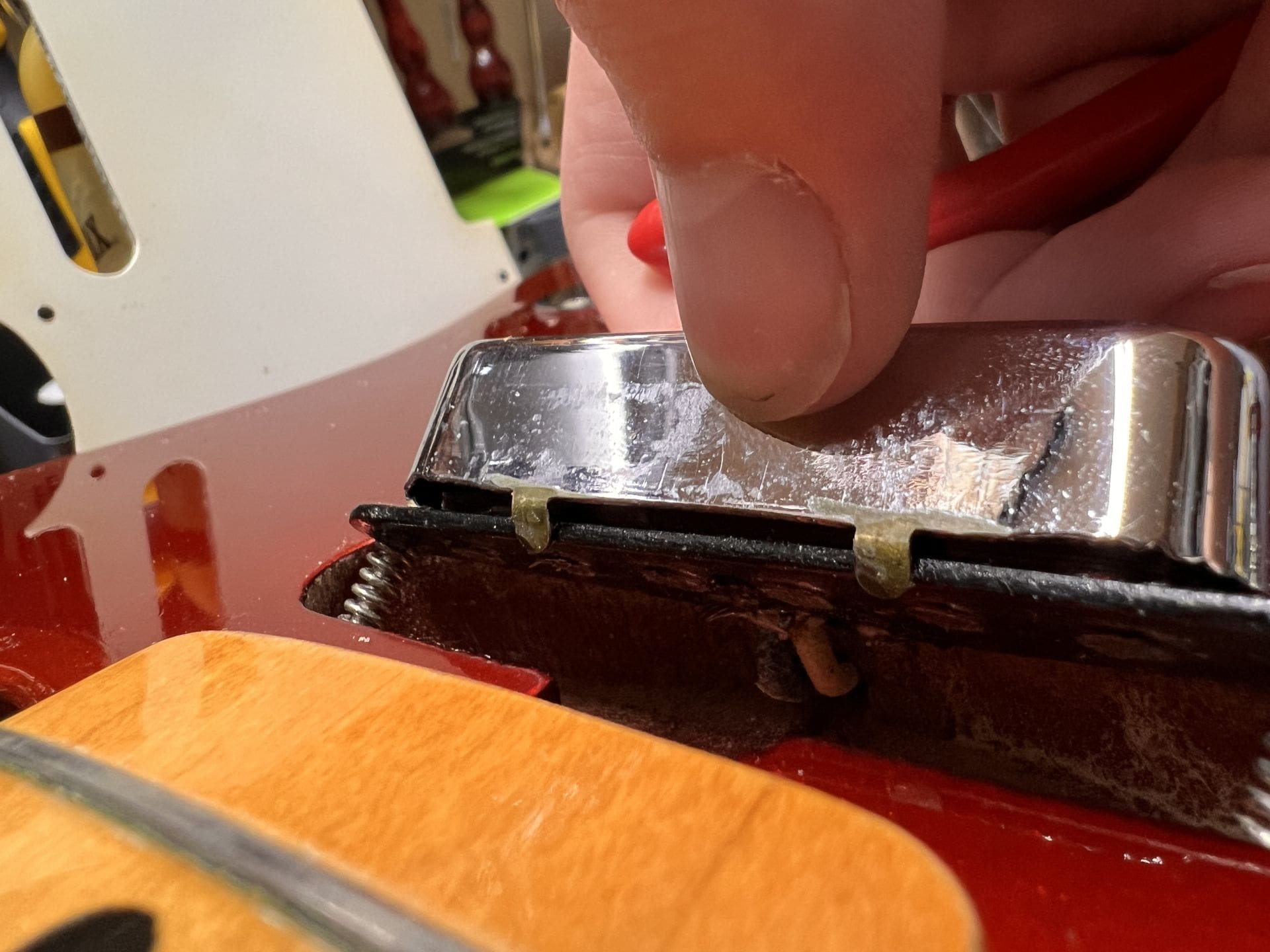 1968 Fender Telecaster – Custom Color Candy Apple Red – Collector Grade! - Image 30