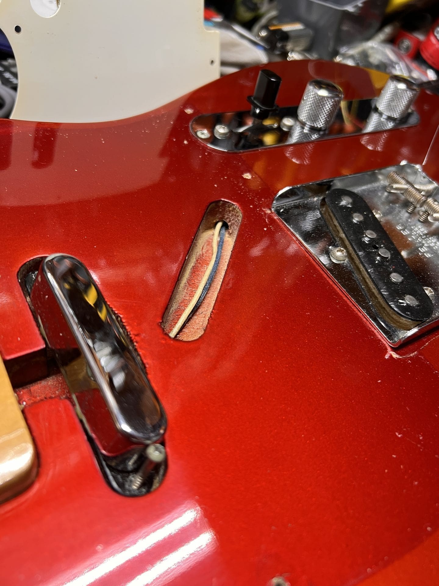 1968 Fender Telecaster – Custom Color Candy Apple Red – Collector Grade! - Image 29