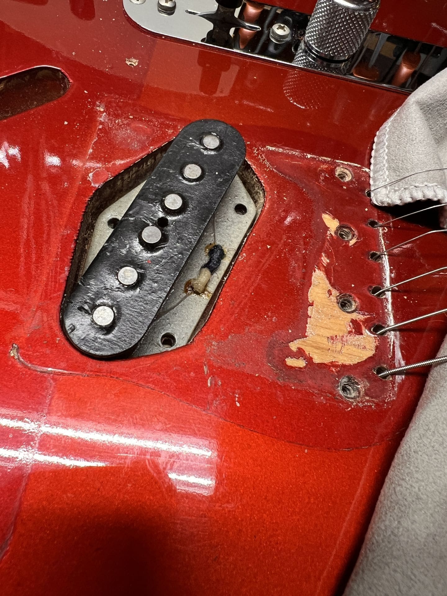 1968 Fender Telecaster – Custom Color Candy Apple Red – Collector Grade! - Image 27