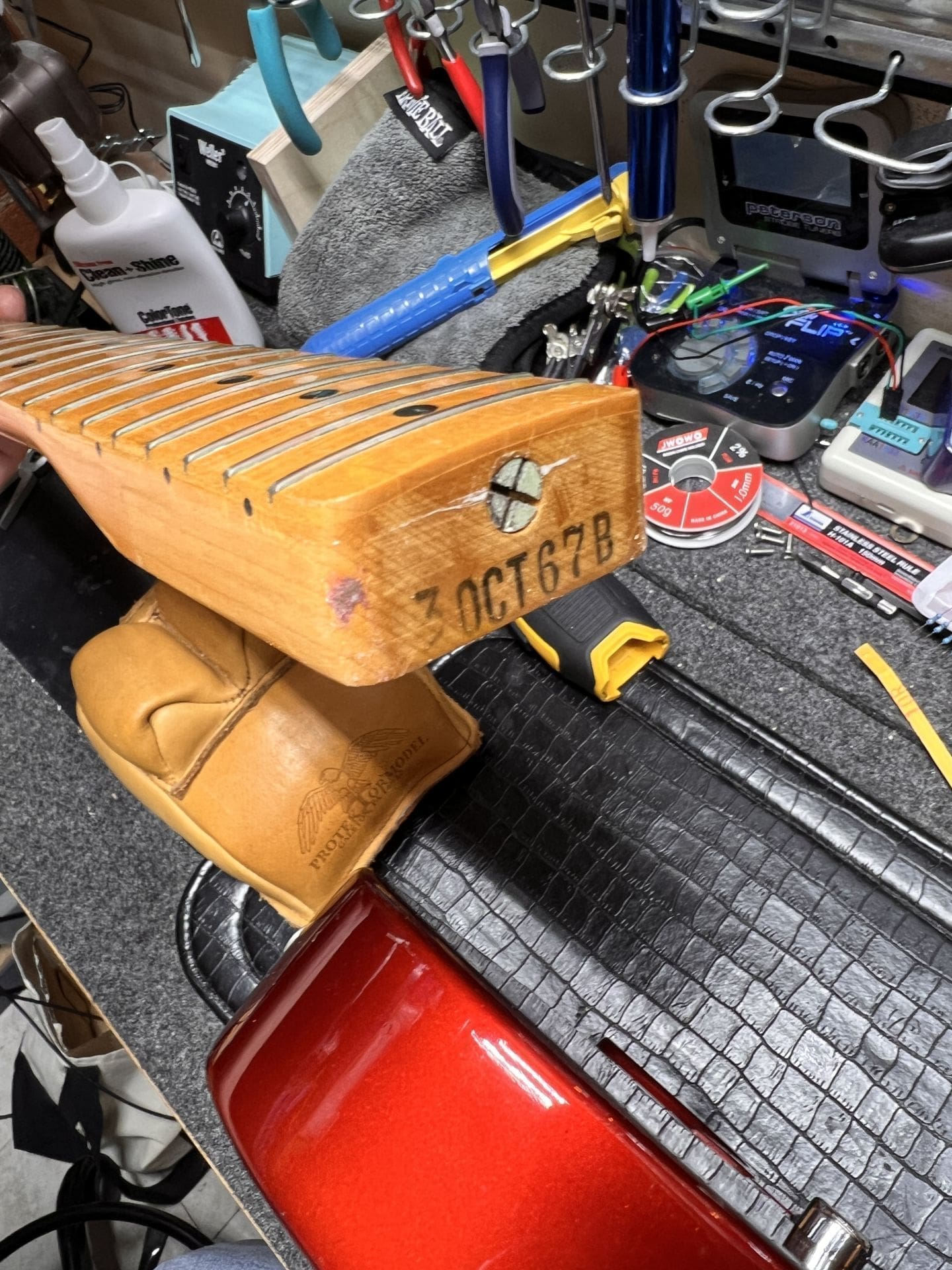 1968 Fender Telecaster – Custom Color Candy Apple Red – Collector Grade! - Image 17