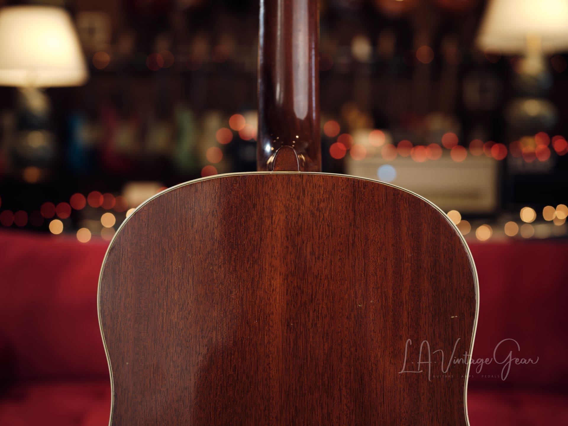 1942 Gibson J 35 Dreadnaught Acoustic Guitar - Natural Finish, All Original, Owners Personal Guitar! - Image 9