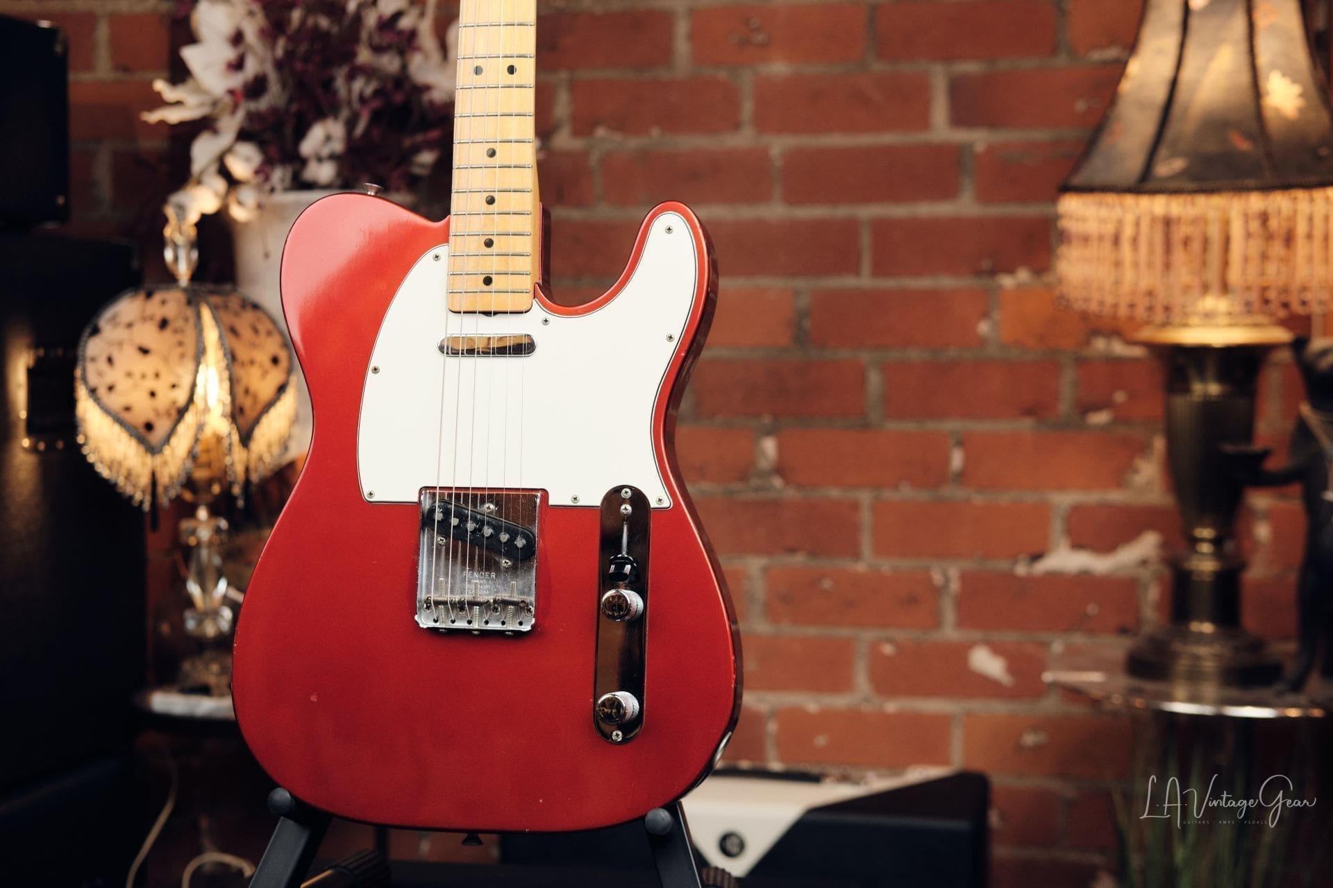 1968 Fender Telecaster – Custom Color Candy Apple Red – Collector Grade! - Image 4