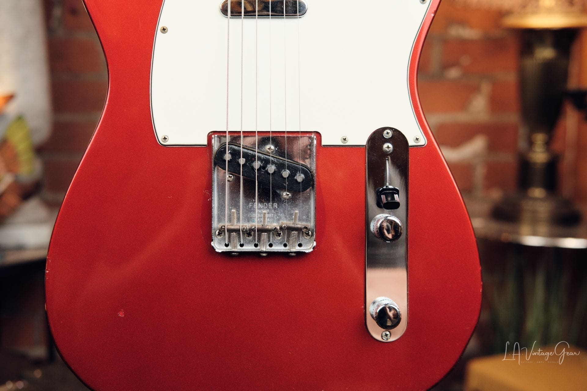 1968 Fender Telecaster – Custom Color Candy Apple Red – Collector Grade! - Image 5