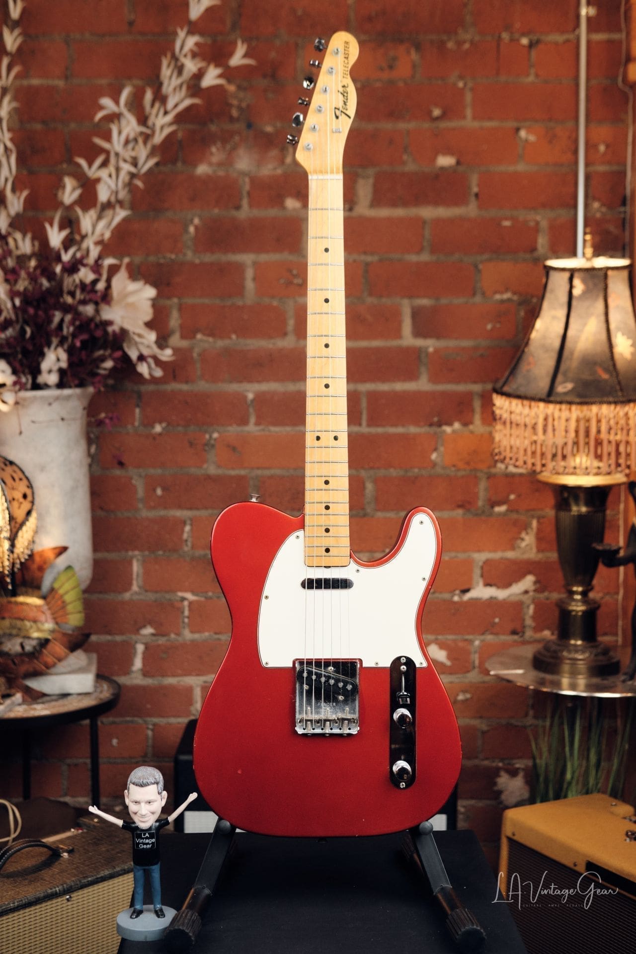 1968 Fender Telecaster – Custom Color Candy Apple Red – Collector Grade!