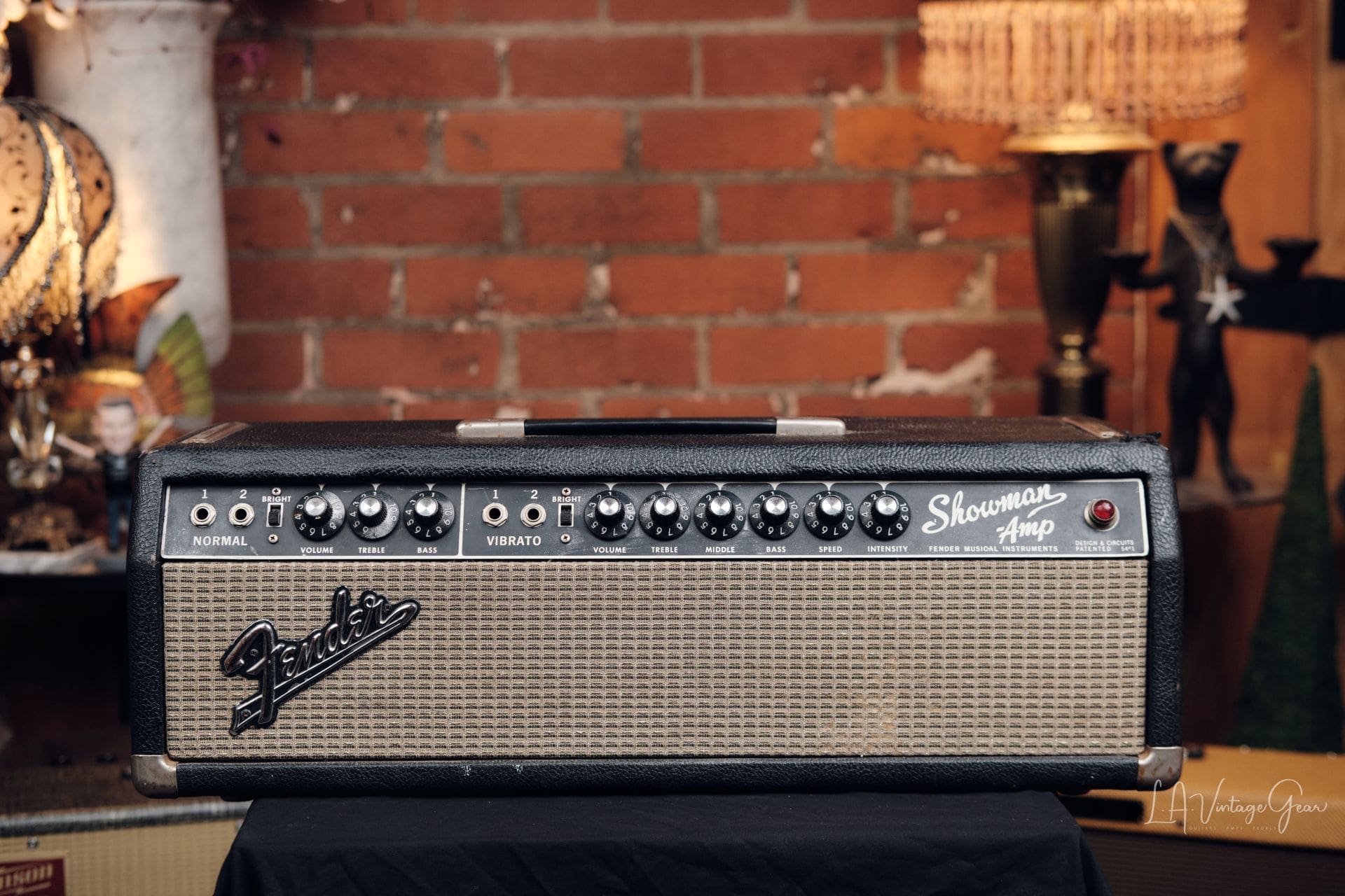 1967 Fender Showman Head - Classic Fender Cleans!