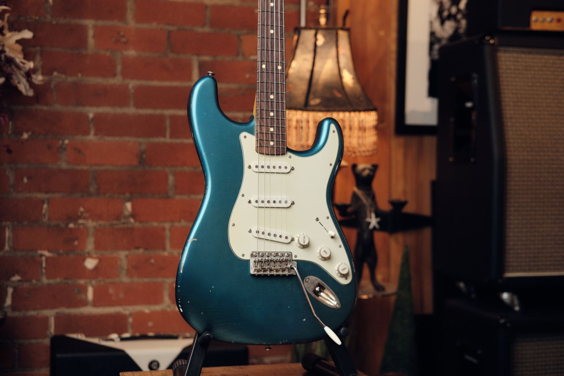 K-Line Springfield S-Style Electric Guitar - Lake Placid Blue #060018 - Image 3