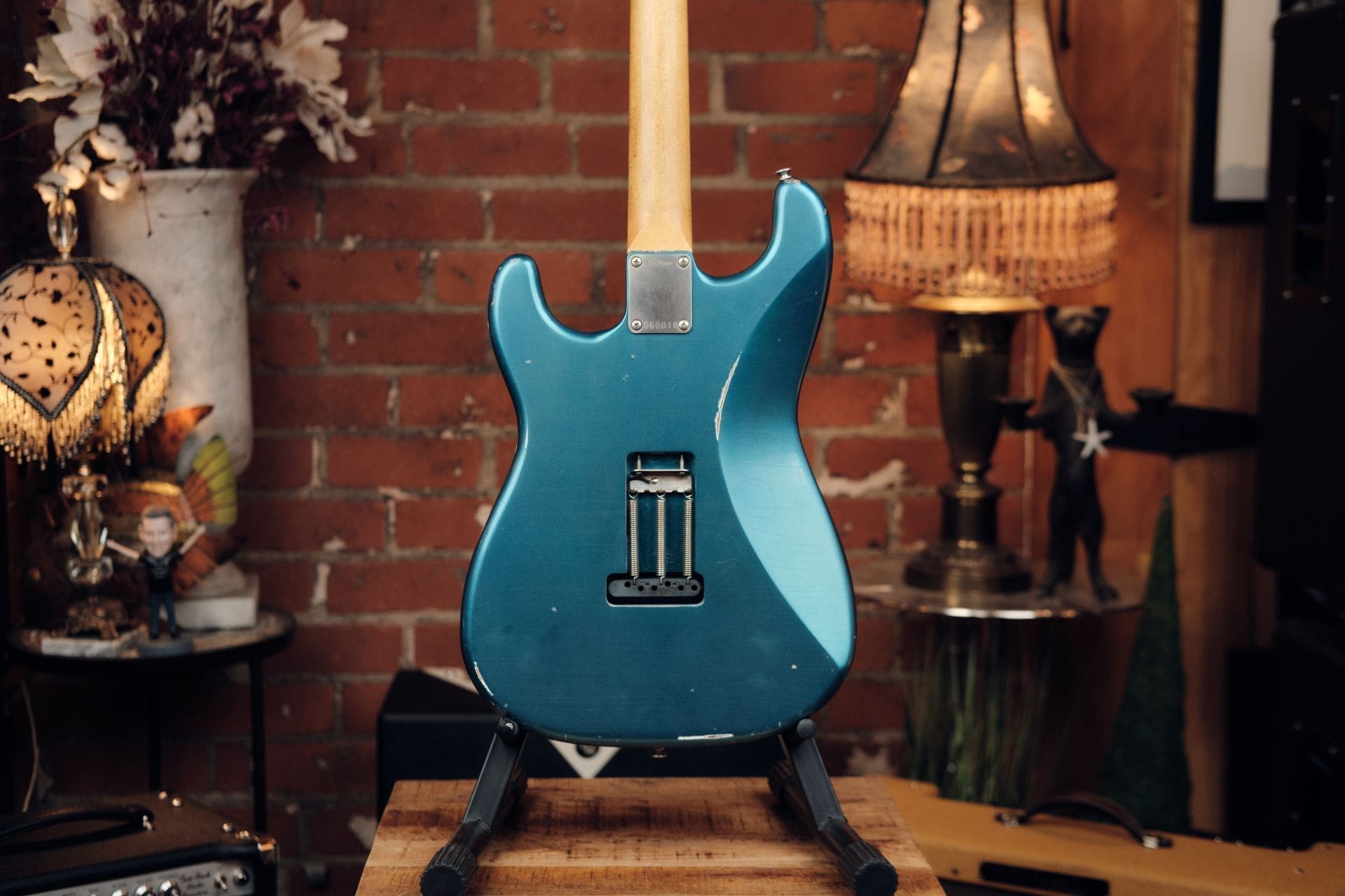 K-Line Springfield S-Style Electric Guitar - Lake Placid Blue #060018 - Image 7