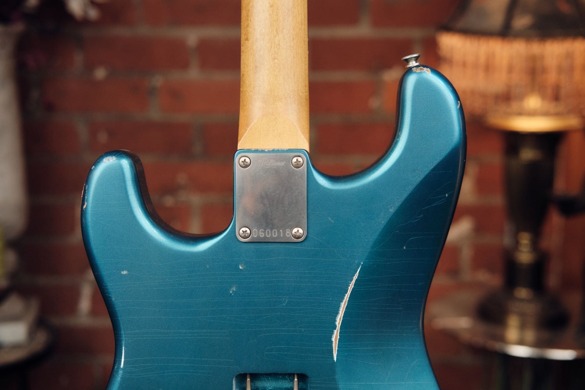 K-Line Springfield S-Style Electric Guitar - Lake Placid Blue #060018 - Image 8