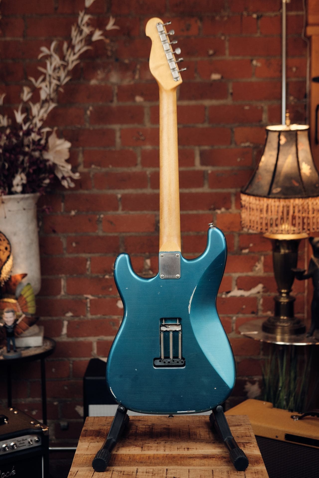 K-Line Springfield S-Style Electric Guitar - Lake Placid Blue #060018 - Image 6