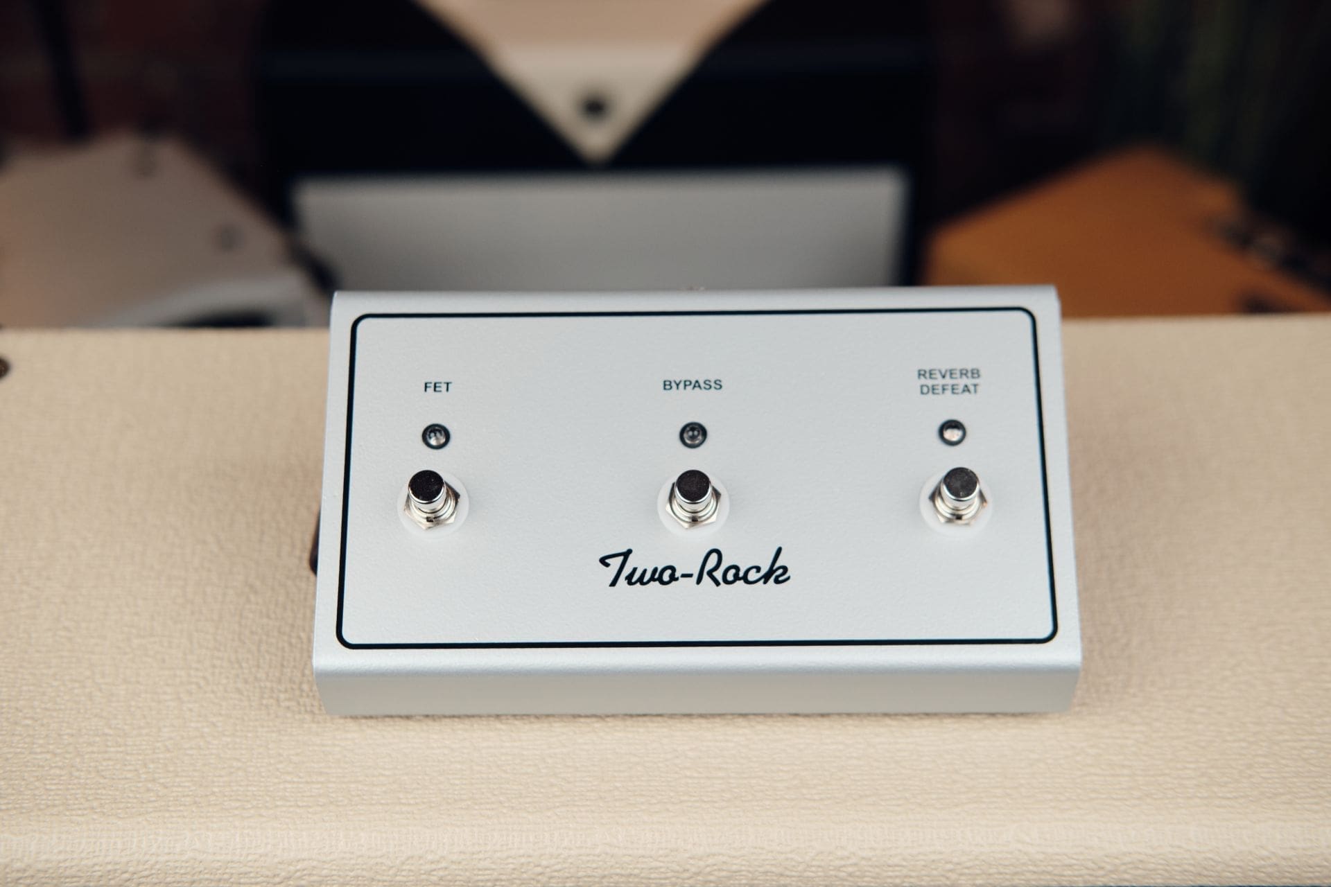 Two Rock Classic Reverb Signature 50 Watt Tube Rectified Head - Blonde Tolex with Oxblood Grillcloth! - Image 9