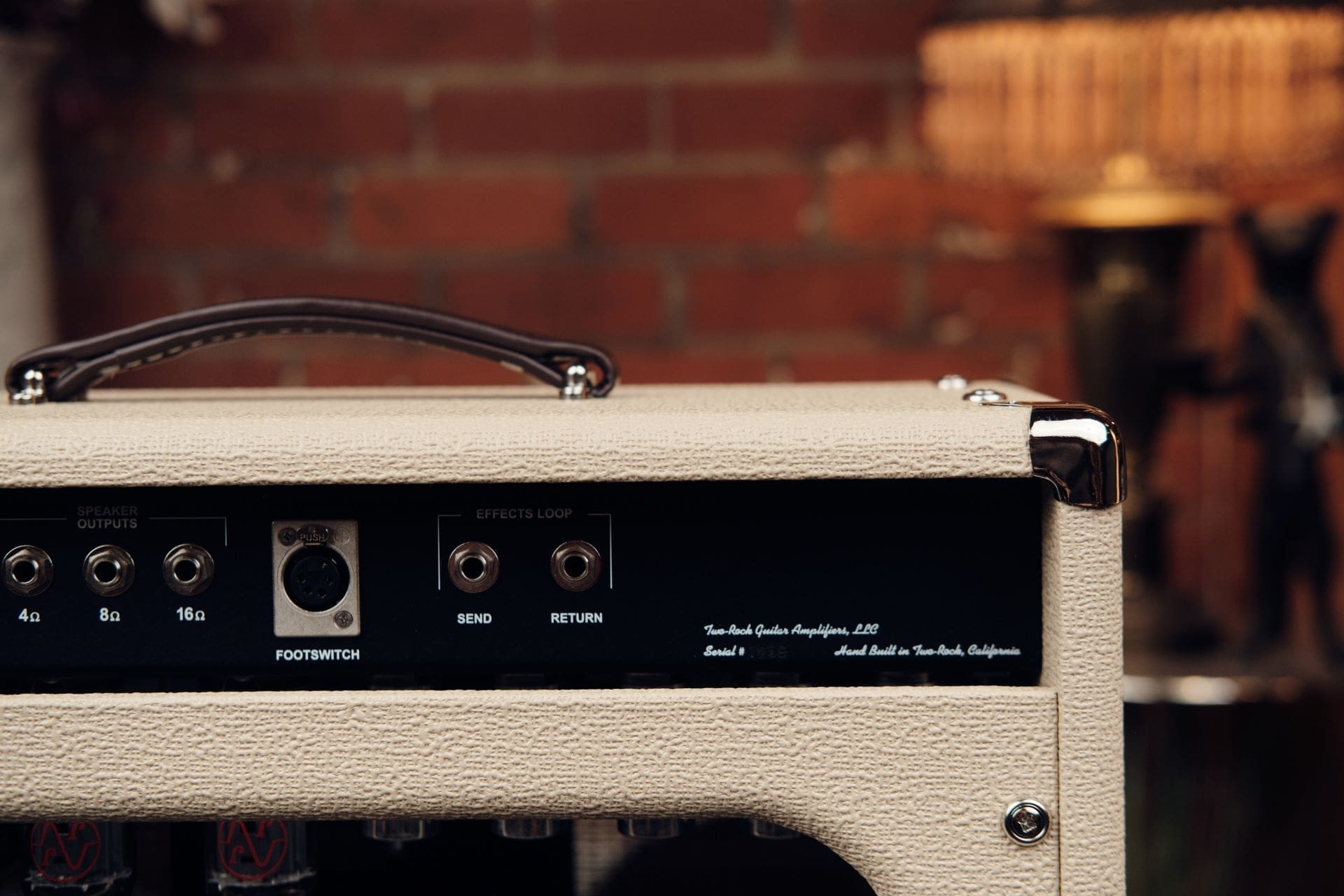 Two Rock Classic Reverb Signature 50 Watt Tube Rectified Head - Blonde Tolex with Oxblood Grillcloth! - Image 7