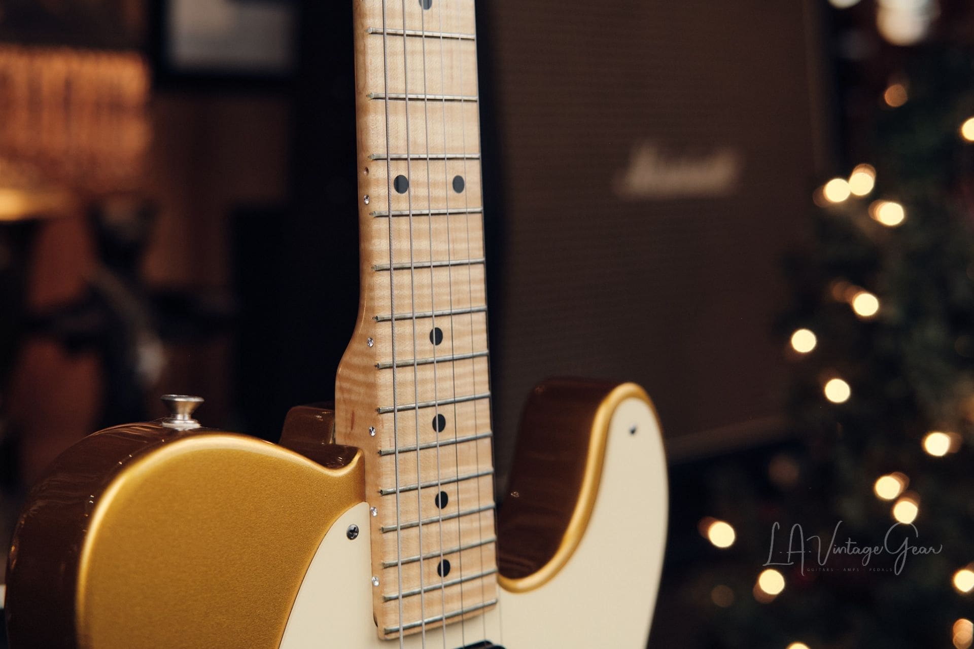 Fender Custom Shop Danny Gatton Telecaster - In Frost Gold! - Image 6