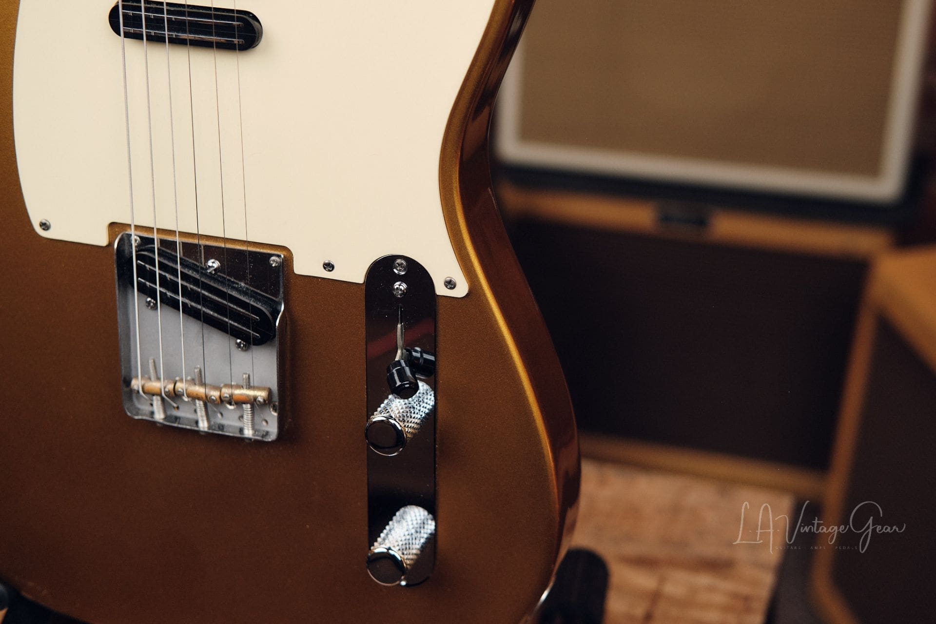 Fender Custom Shop Danny Gatton Telecaster - In Frost Gold! - Image 5