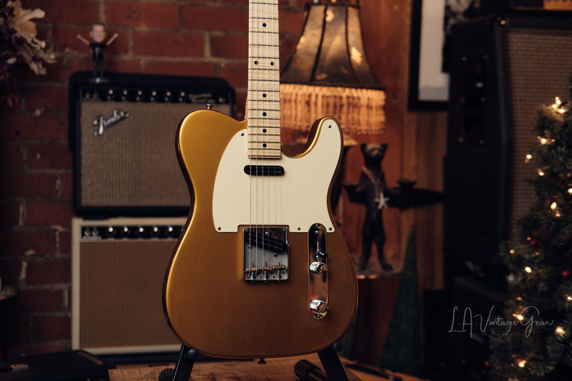 Fender Custom Shop Danny Gatton Telecaster - In Frost Gold! - Image 4