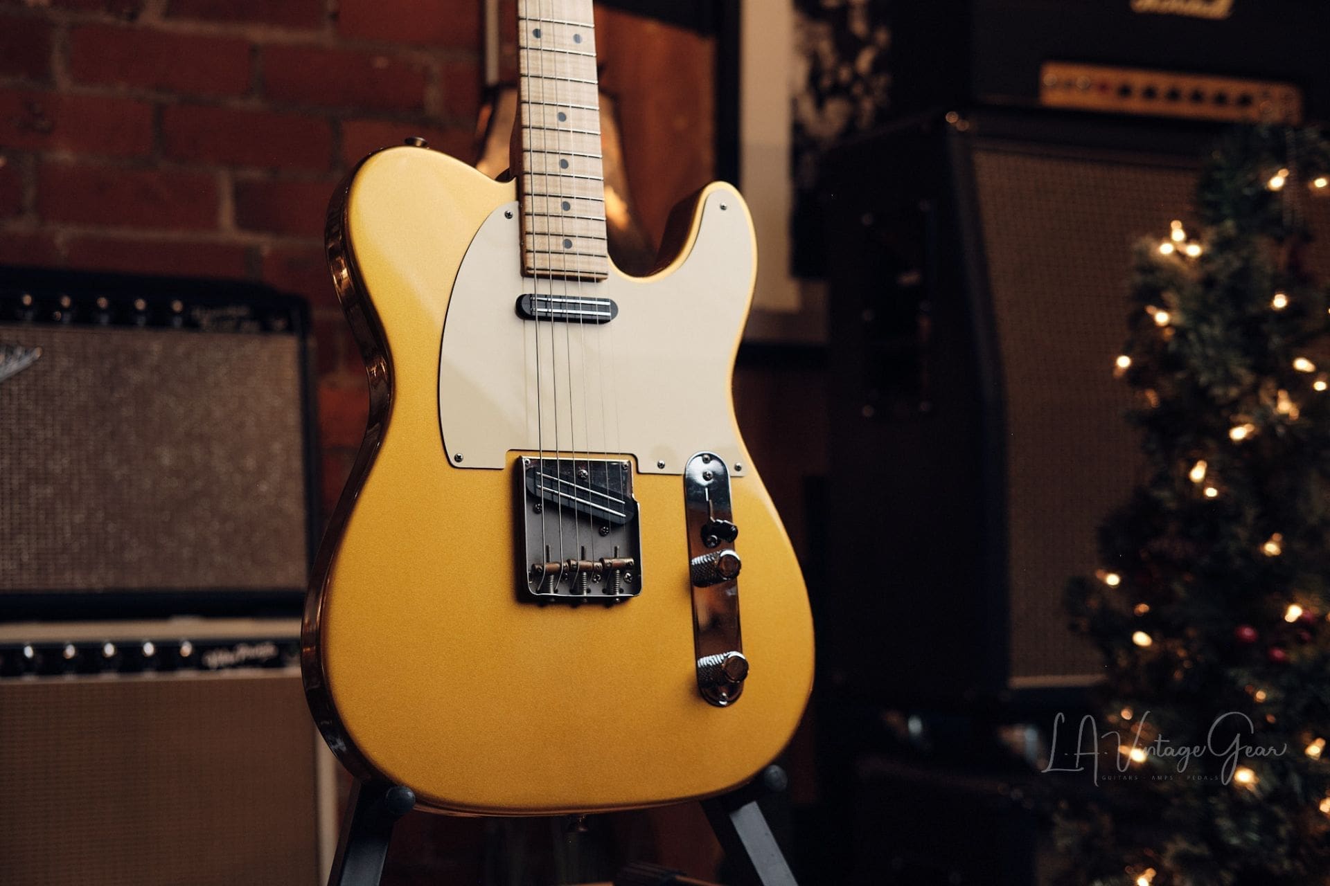 Fender Custom Shop Danny Gatton Telecaster - In Frost Gold! - Image 3