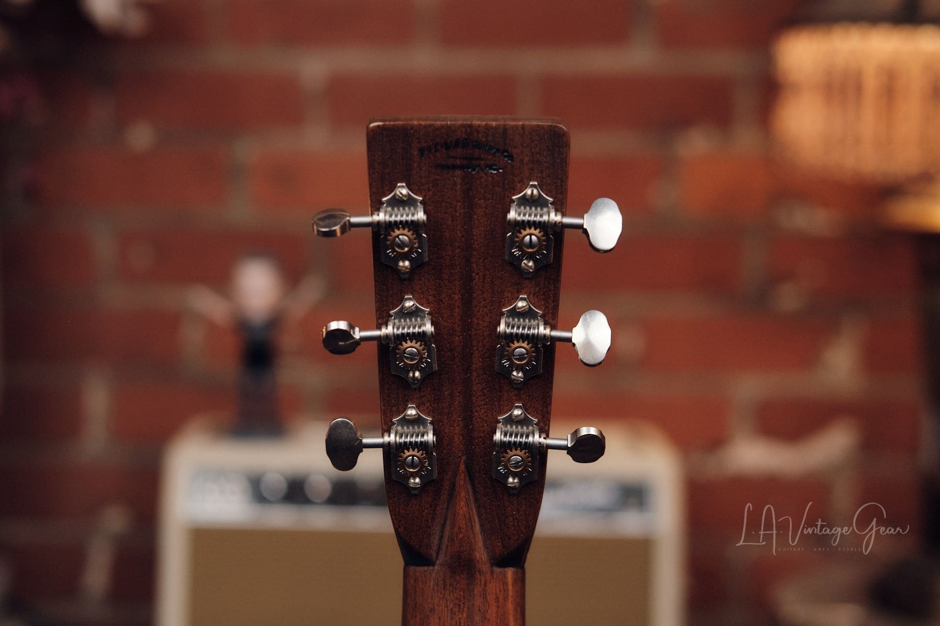 Pre-War Guitars Co. Herringbone Model Acoustic Guitar - Brazilian Rosewood Back & Sides! Just In! - Image 13