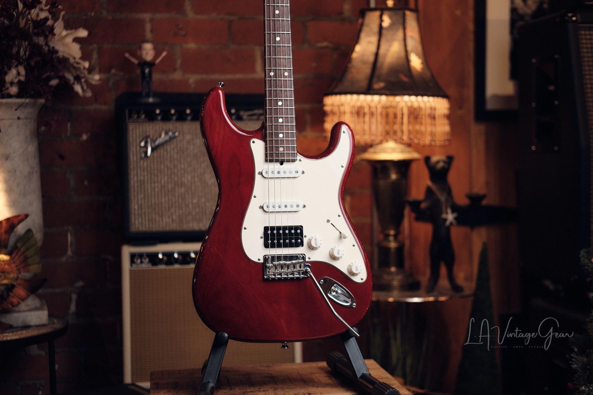 2018 James Tyler Classic Electric Guitar - Transparent Brown (Red) Finish! - Image 3