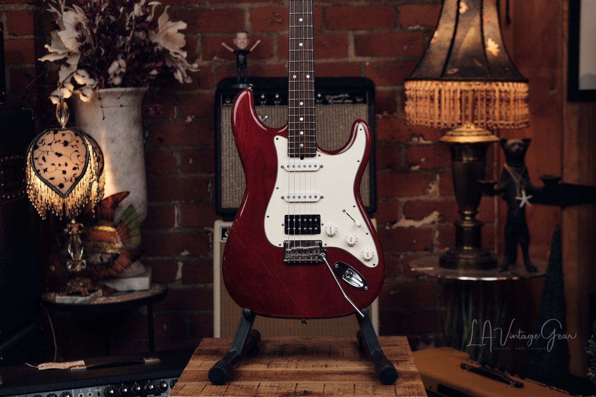 2018 James Tyler Classic Electric Guitar - Transparent Brown (Red) Finish! - Image 4