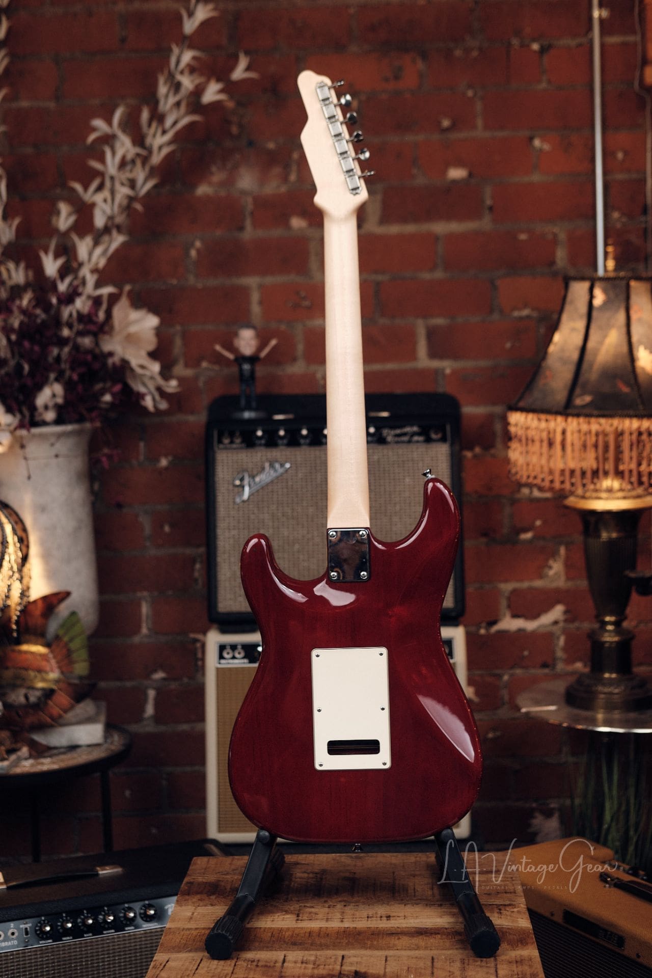 2018 James Tyler Classic Electric Guitar - Transparent Brown (Red) Finish! - Image 8