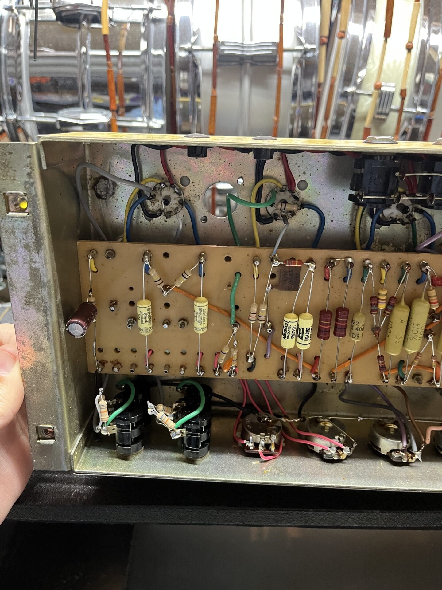 1973 Marshall JMP 50 Watt Lead Head - Converted to Super Bass Spec by Friedman! - Image 17