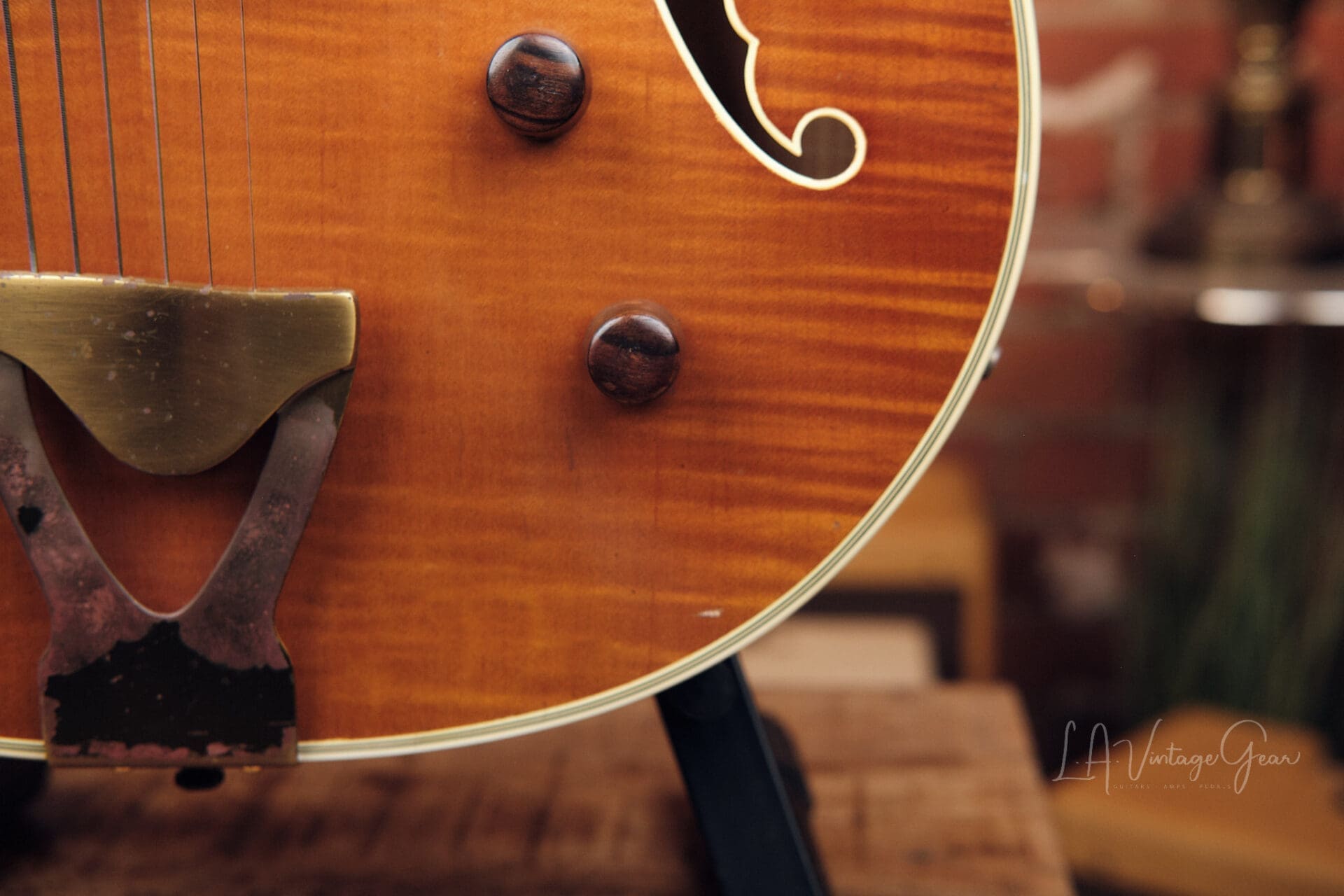 Roger Borys B120 DLX Archtop - From the Collection of Thom Rotella! - Image 7